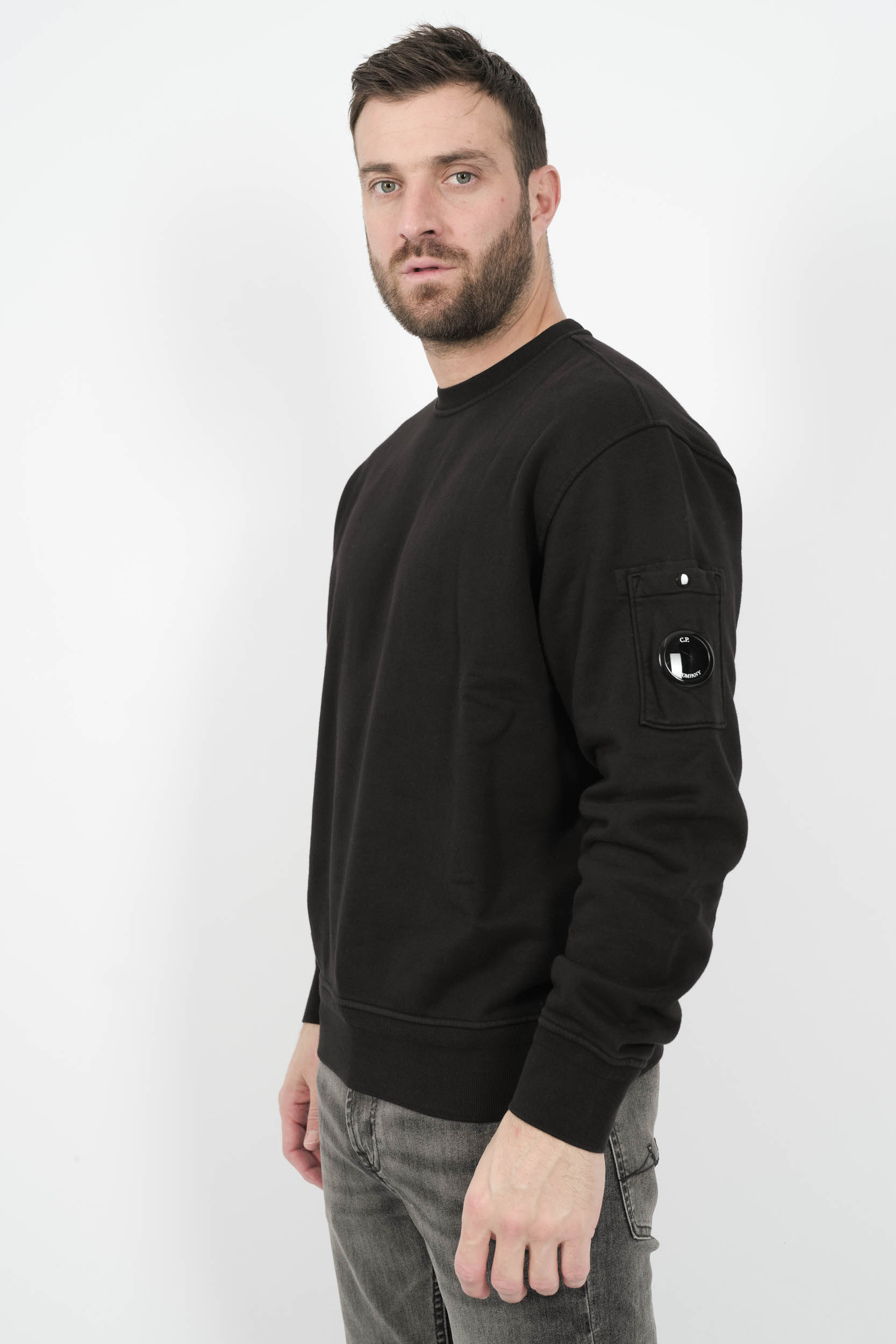 SWEAT C.P COMPANY COL ROND HUBLOT NOIR S098A-999