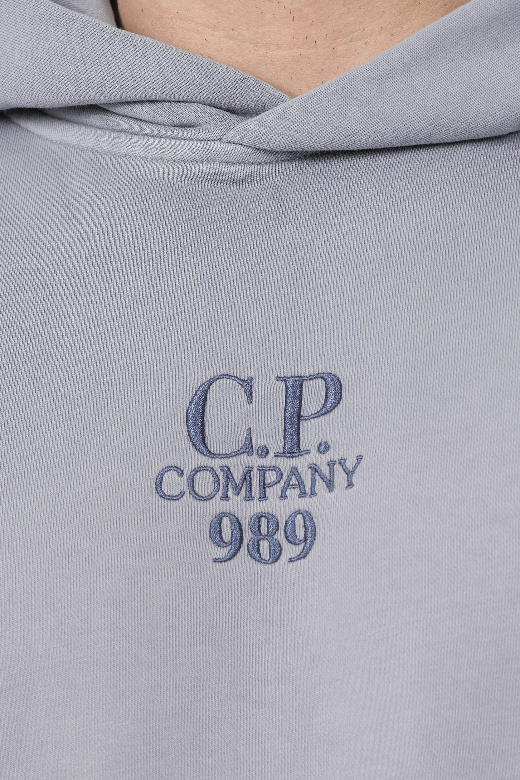 SWEAT C.P COMPANY A CAPUCHE LOGO VIOLET LAVANDE S260A-774