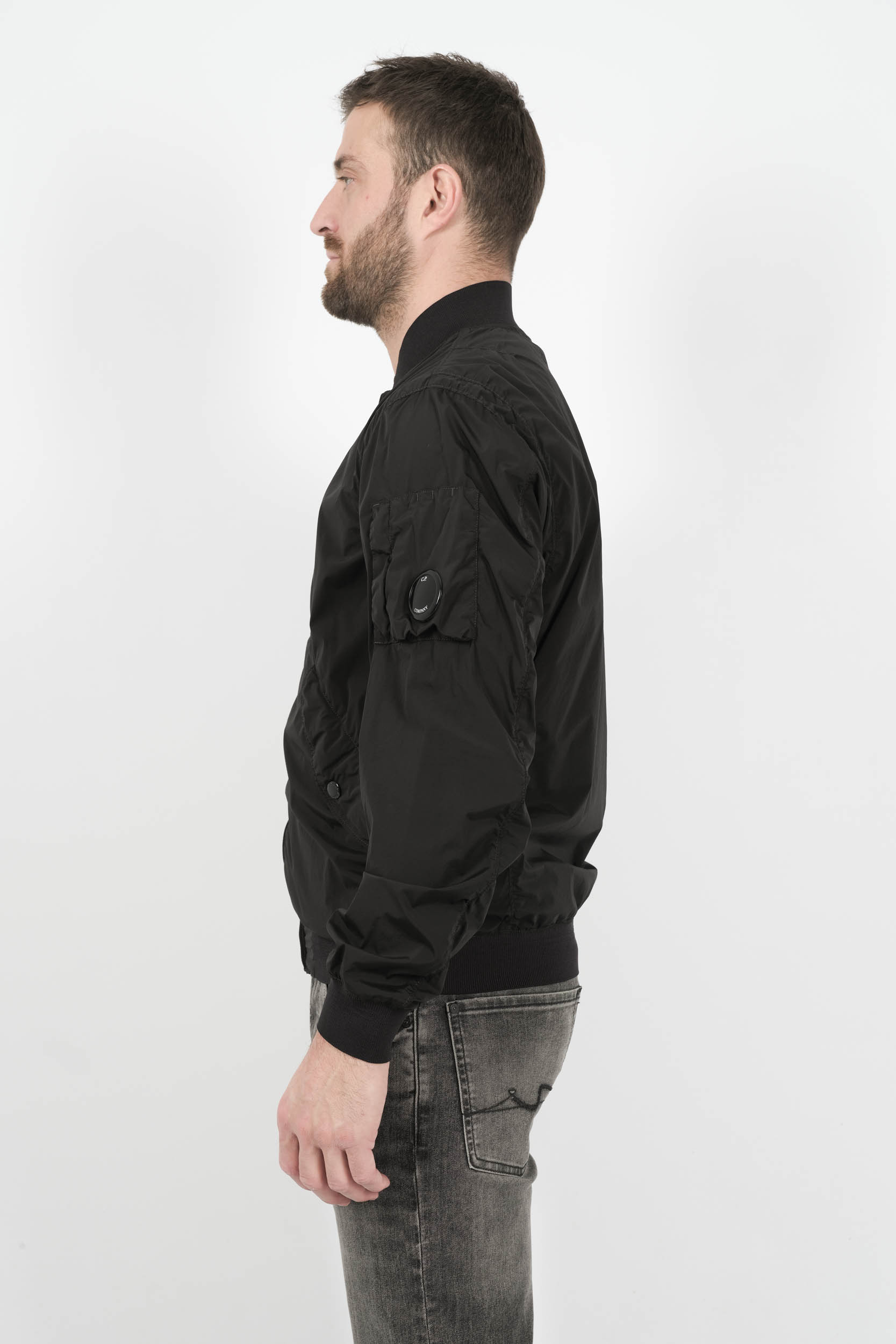 VESTE C.P COMPANY EN NYLON NOIR W182A-999