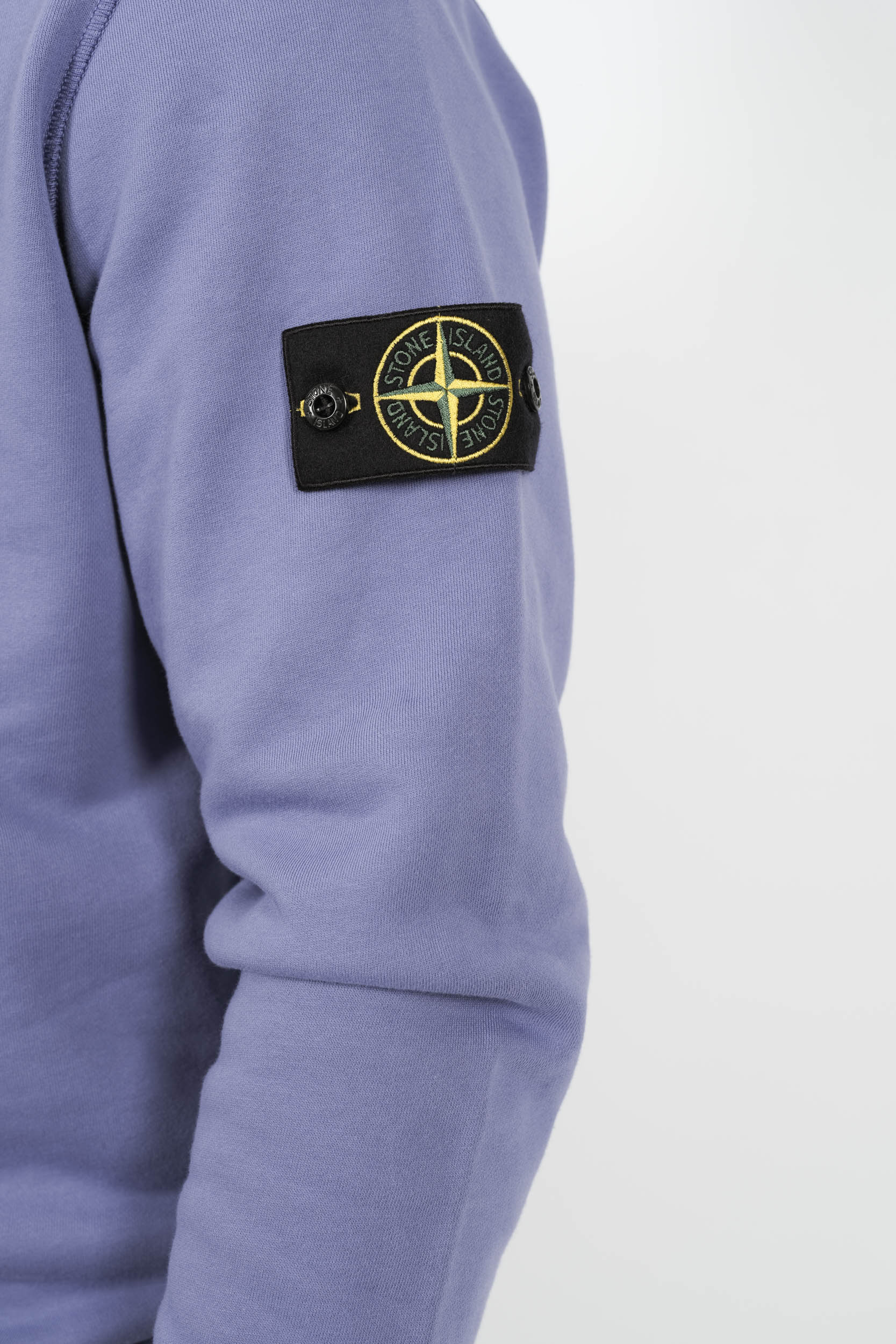 SWEAT STONE ISLAND COL ROND VIOLET S156144S51-V0047