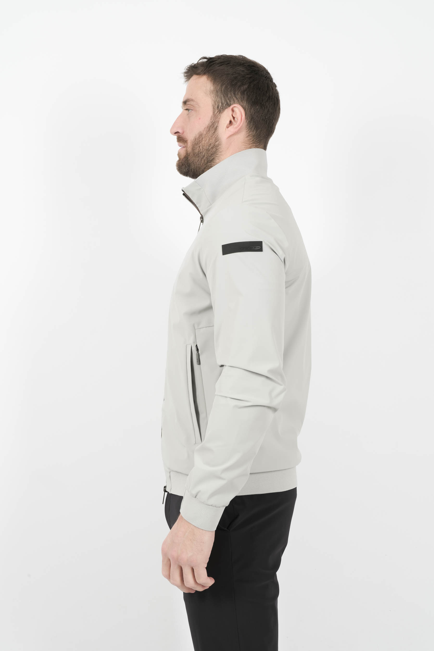 VESTE RRD EN NYLON GRIS 25006-13