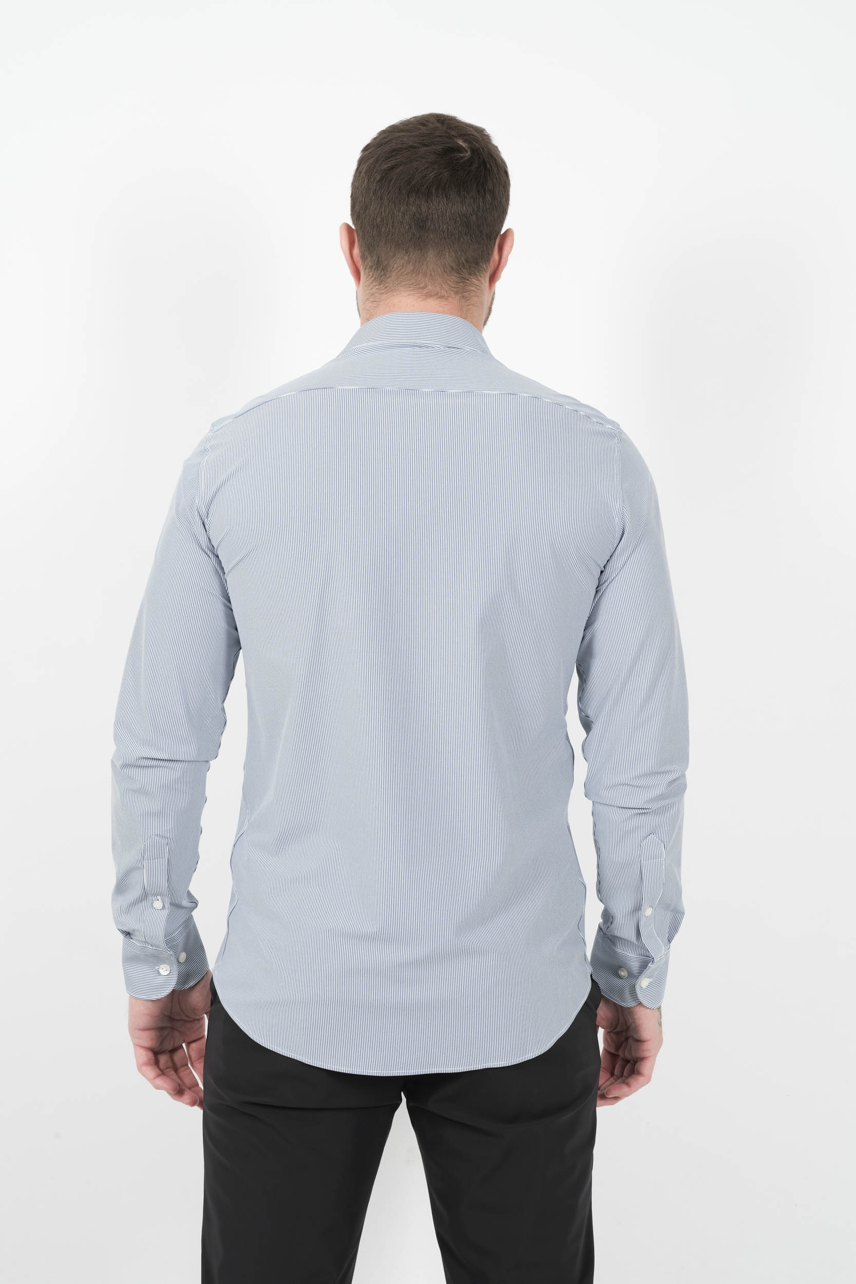 CHEMISE RRD A RAYURES BLEU 25254-V90