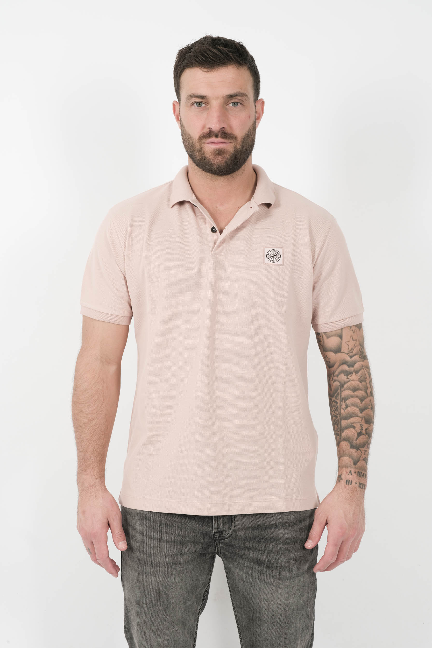  Image du produit POLO STONE ISLAND ROSE S15222RS39-V0082 - 3