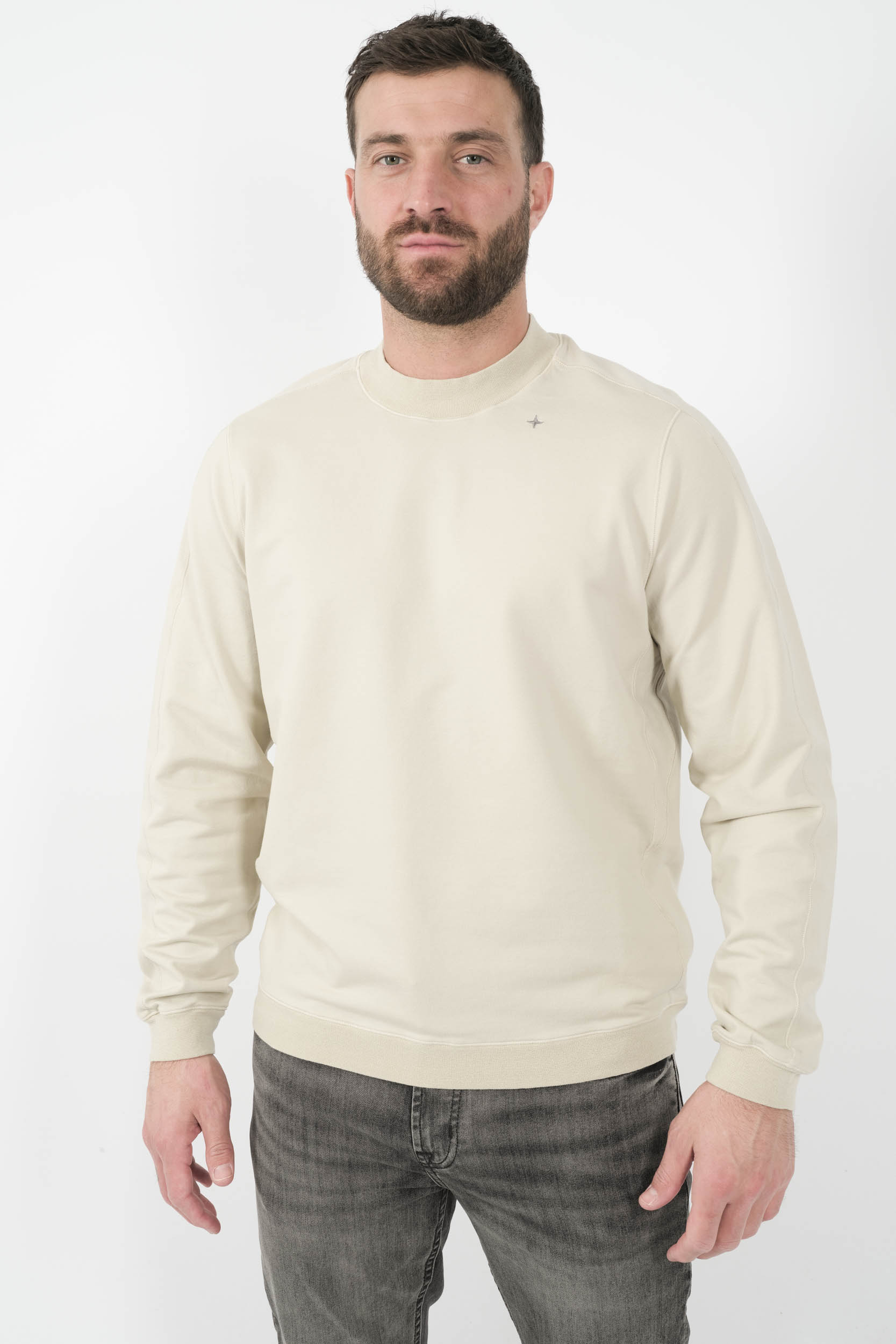  Image du produit SWEAT STONE ISLAND STELLINA BLANC CREME S156117SG5-V0095 - 2