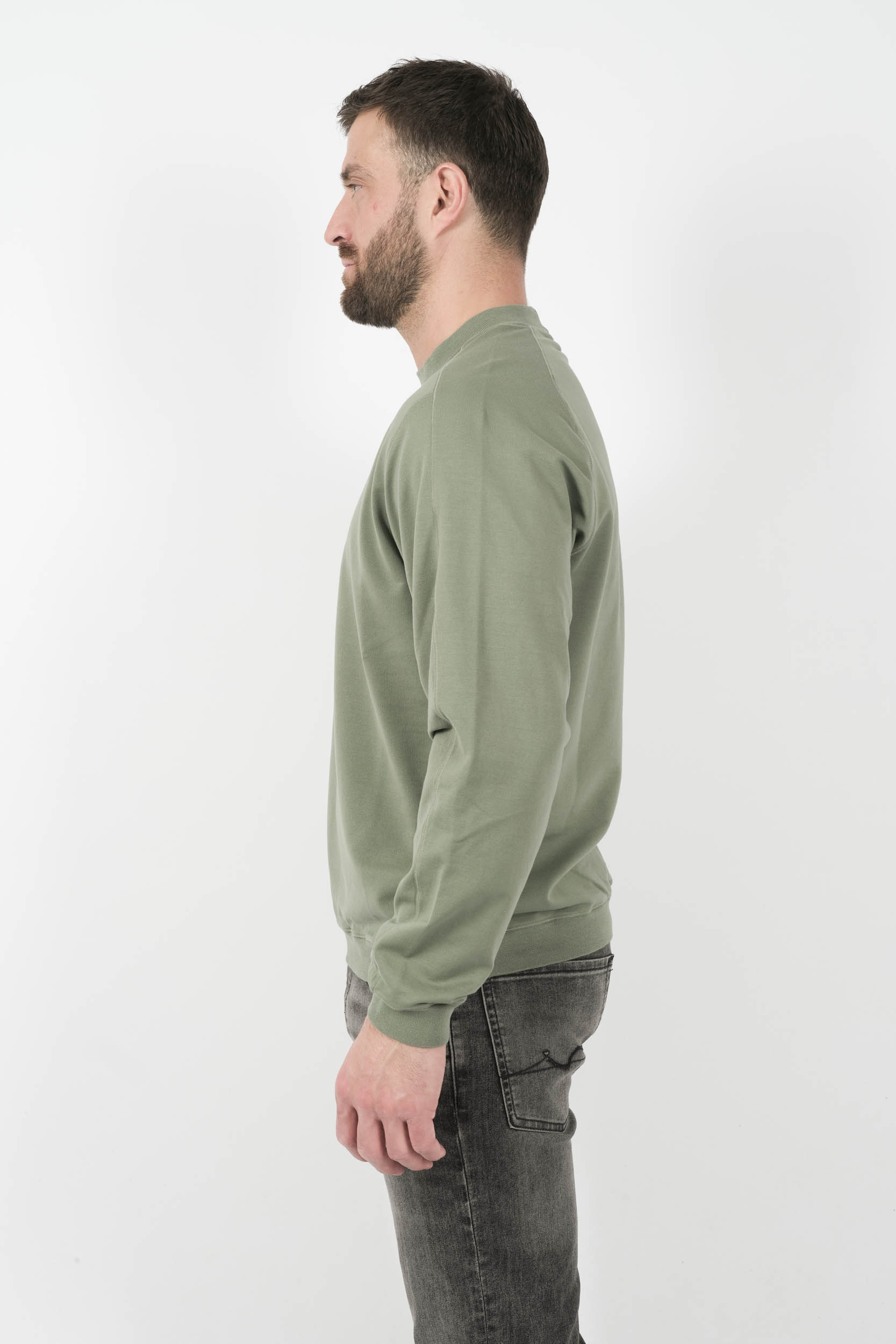  Image du produit SWEAT STONE ISLAND STELLINA VERT S156117SG5-V0059 - 4