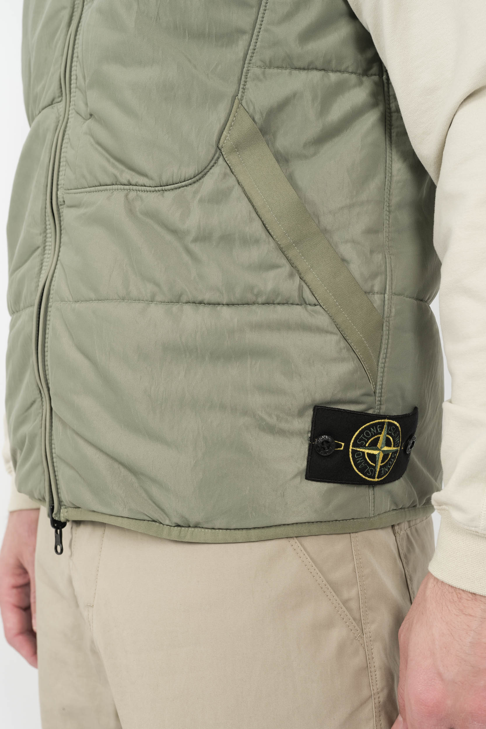  Image du produit VESTE STONE ISLAND SANS MANCHES VERT S15G112S32-V0055 - 6