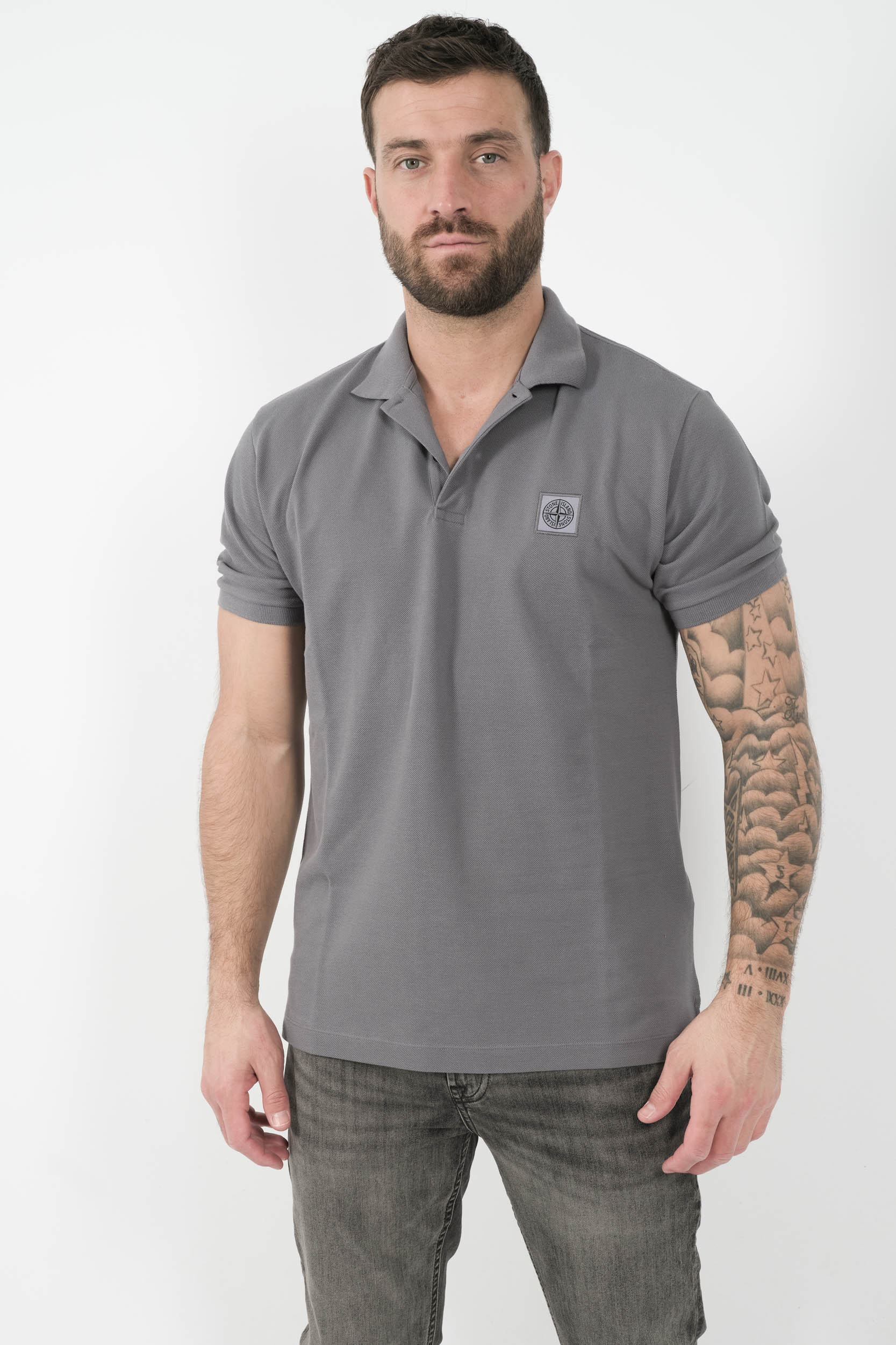  Image du produit POLO STONE ISLAND BLEU S15222RS39-V0024 - 2