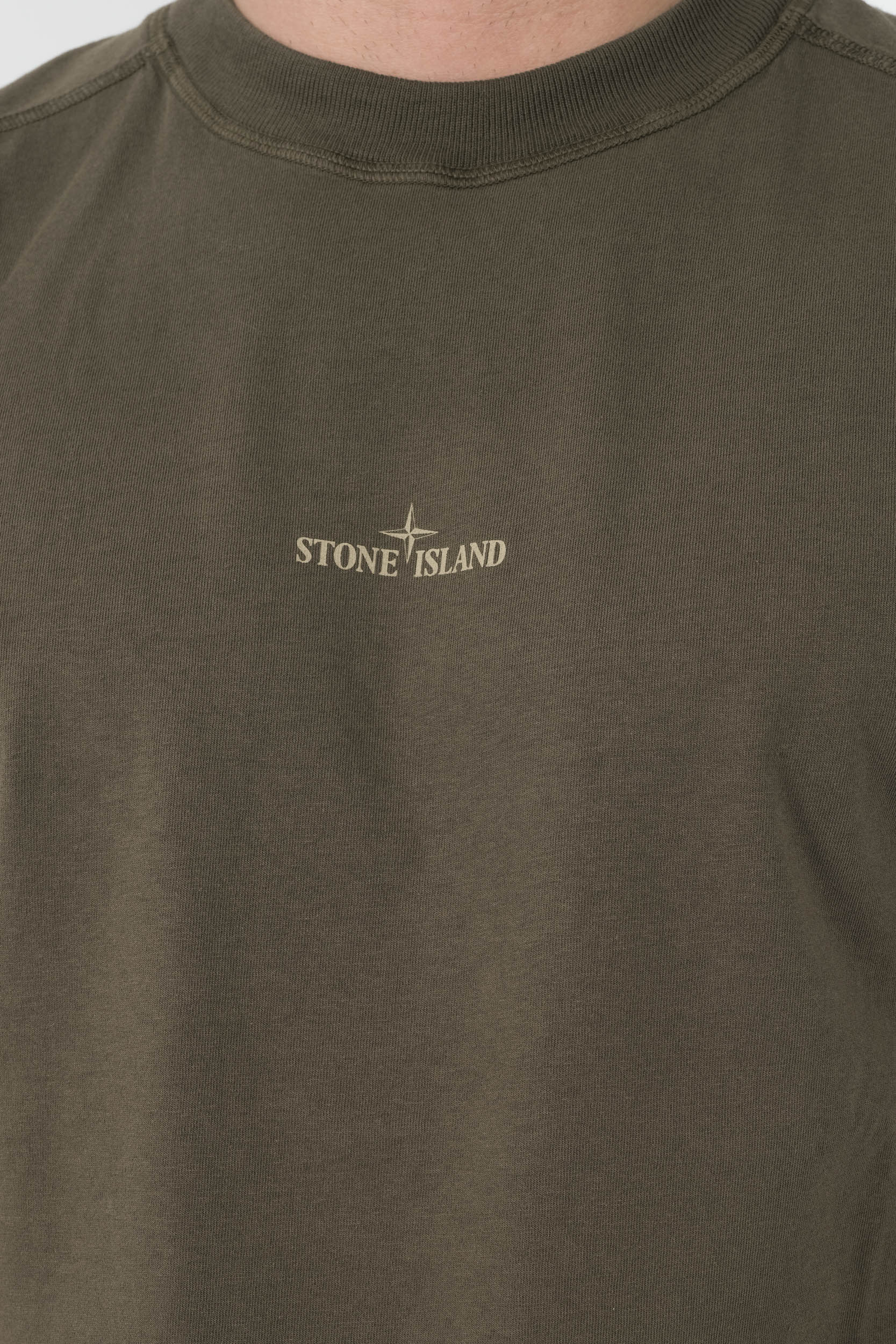  Image du produit TEE-SHIRT STONE ISLAND LOGO DOS KAKI S152120S80-V0054 - 6