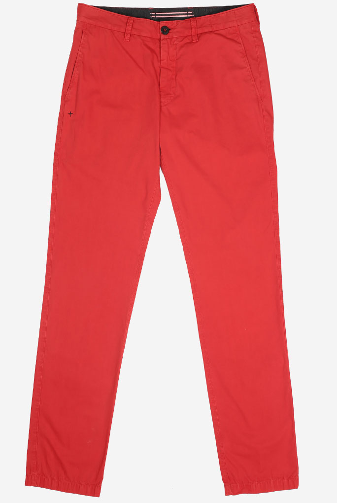 PANTALON STONE ISLAND ROUGE 64153AZWN-V0110