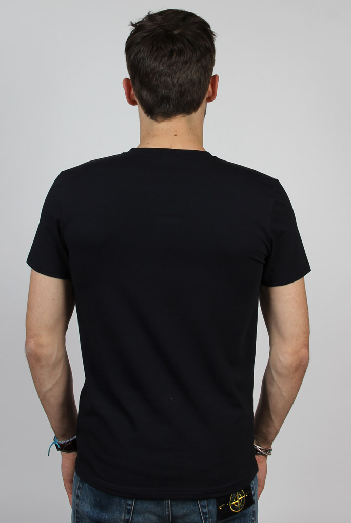 T-SHIRT COL V FILIPPA K MARINE 17216-NAVY