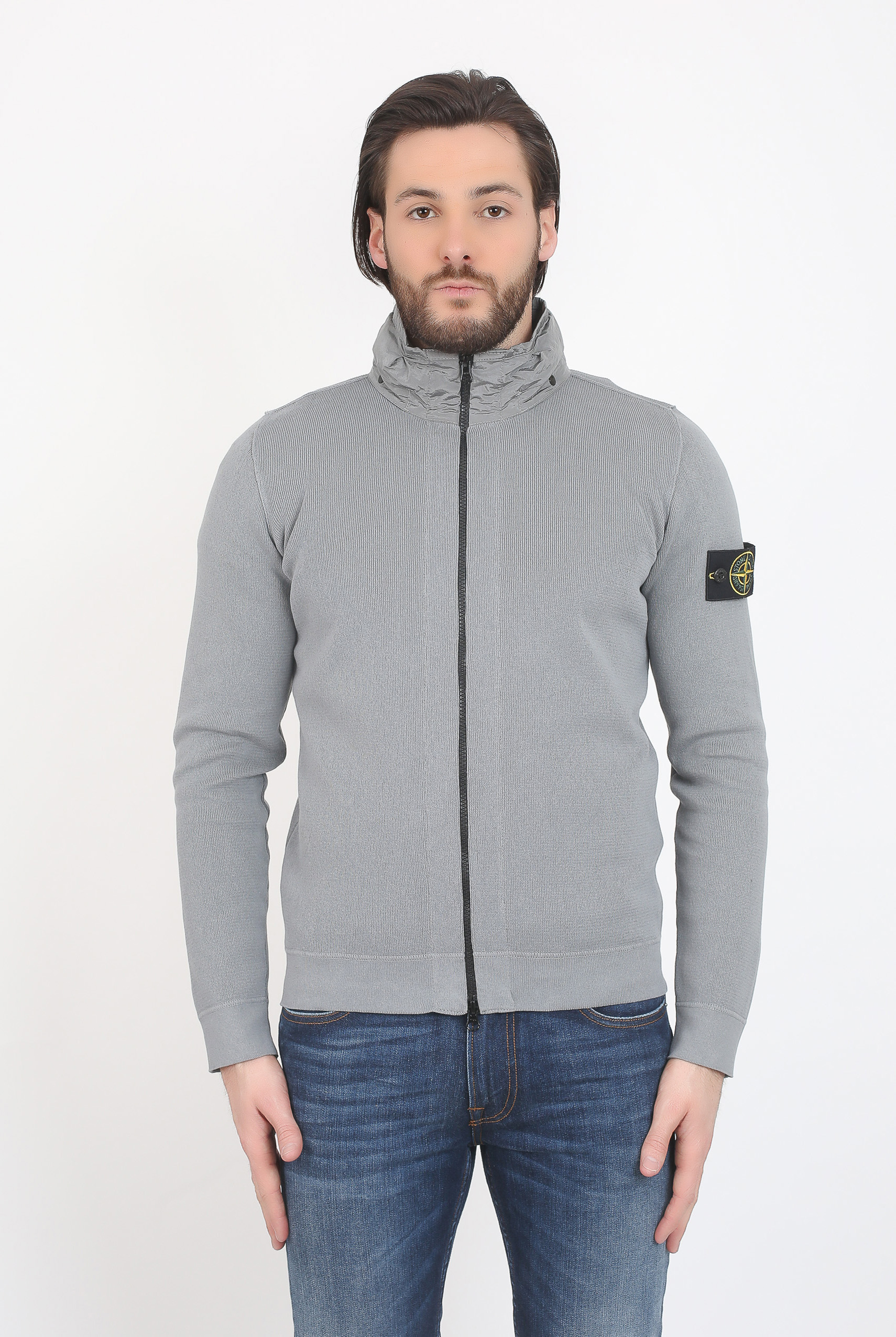 GILET STONE ISLAND GRIS 6815548A6 V0061