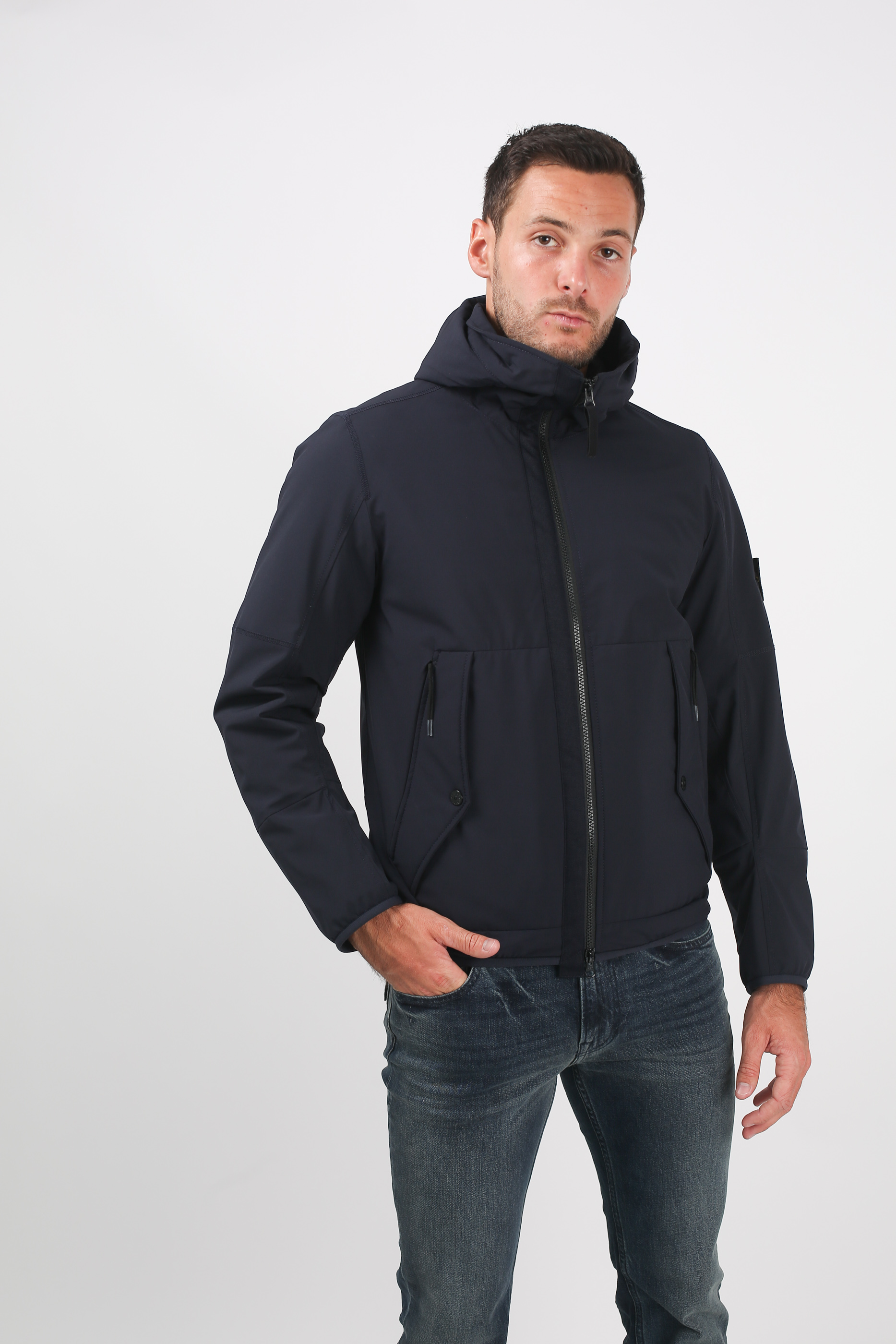 BLOUSON STONE ISLAND MARINE SOFT SHELL-R WITH PRIMALOFT 691541027-V0020