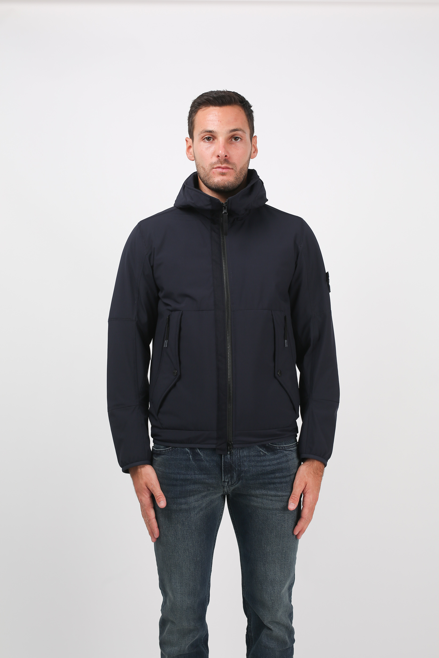 BLOUSON STONE ISLAND MARINE SOFT SHELL-R WITH PRIMALOFT 691541027-V0020