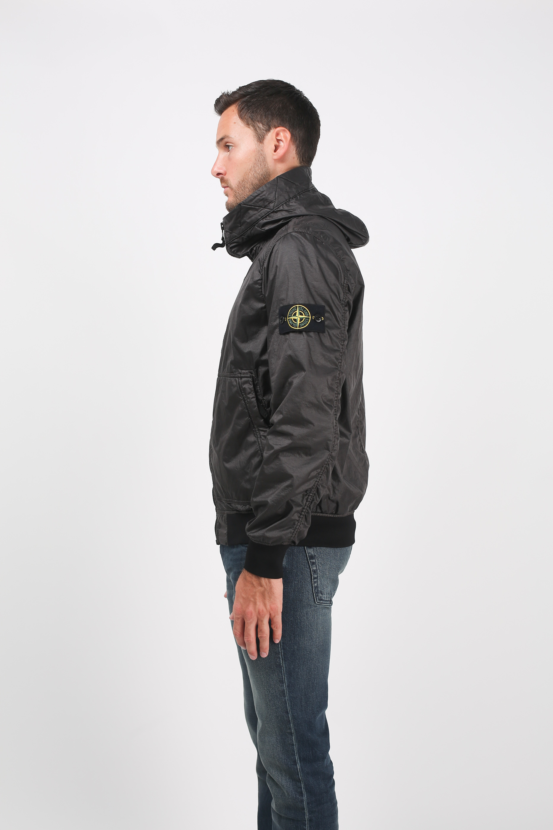 BLOUSON STONE ISLAND NOIR 691544435-V0029