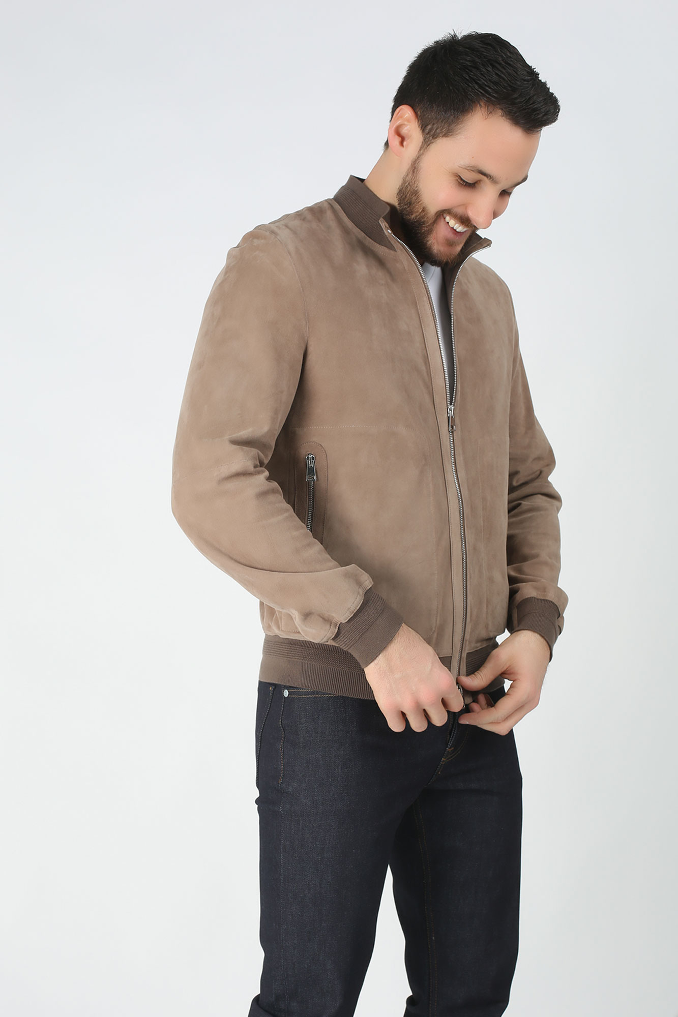 BLOUSON RUFFO BEIGE RUFFO104-209