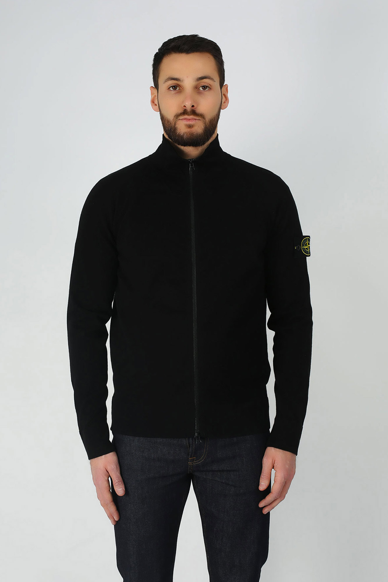 GILET STONE ISLAND NOIR 7015534B9-V0029