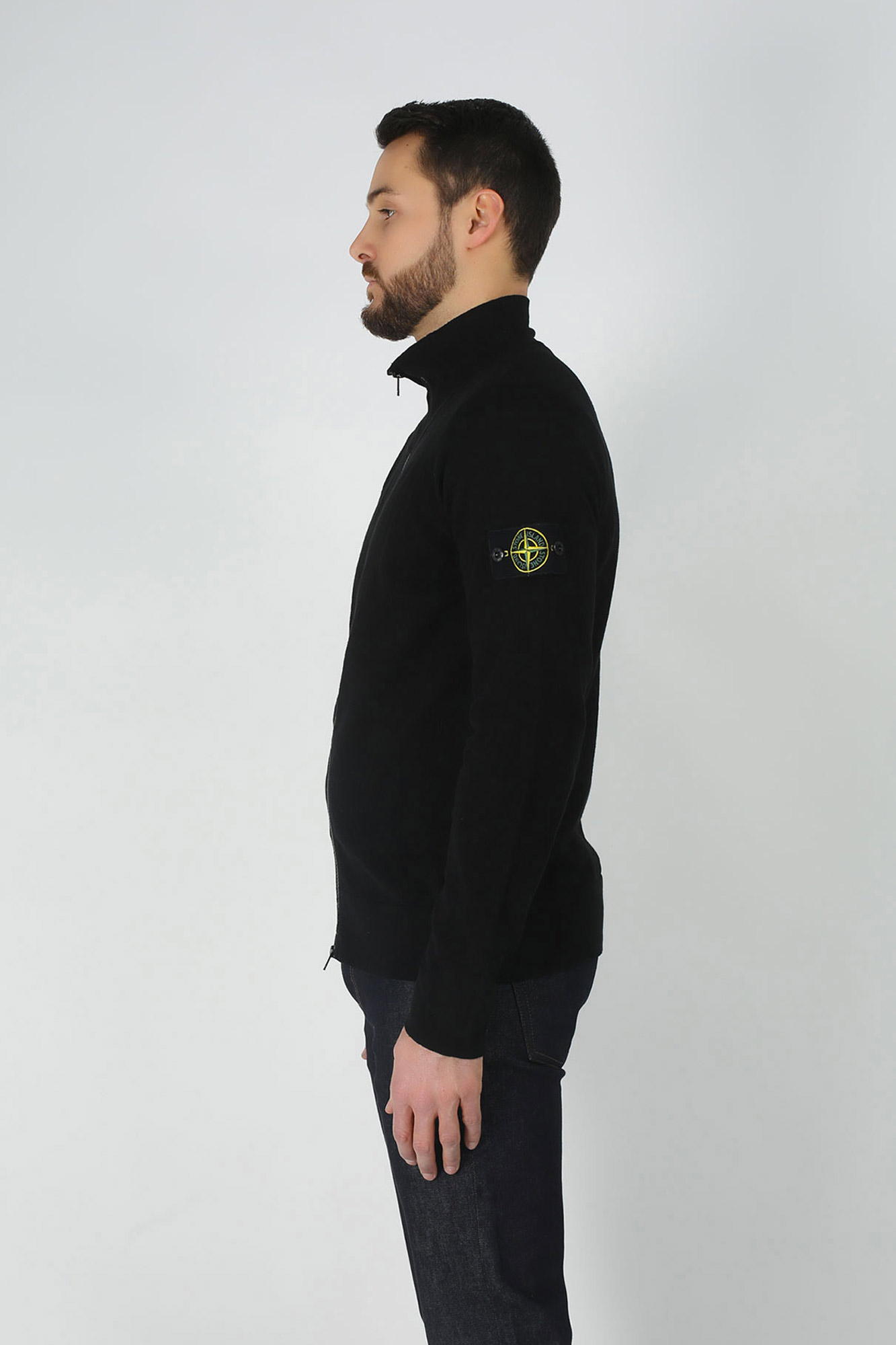 GILET STONE ISLAND NOIR 7015534B9-V0029