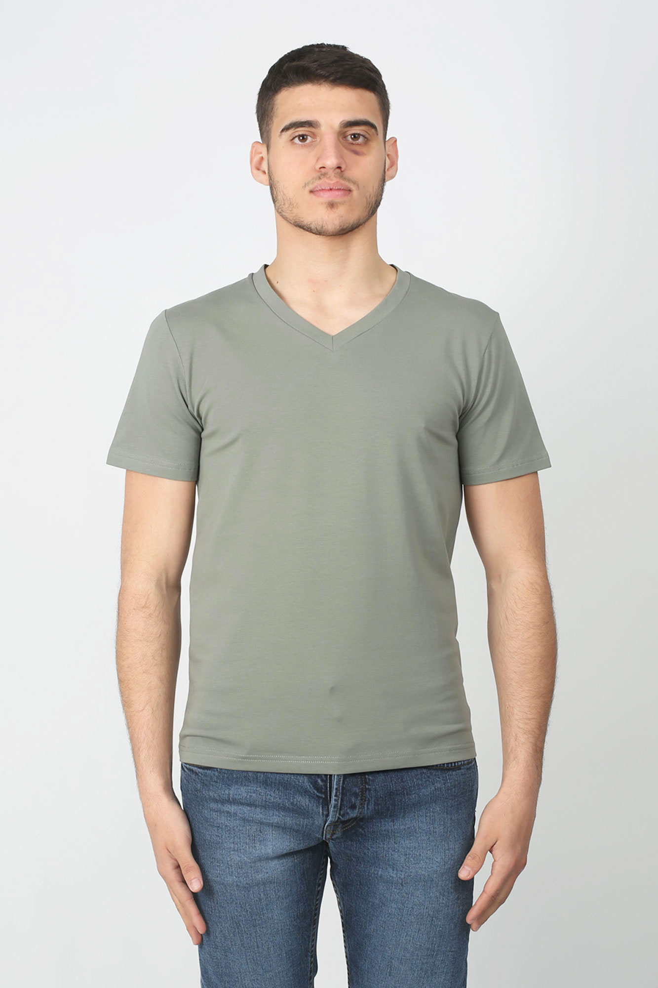 T-SHIRT FILIPPA K VERT SAUGE 17216-8258