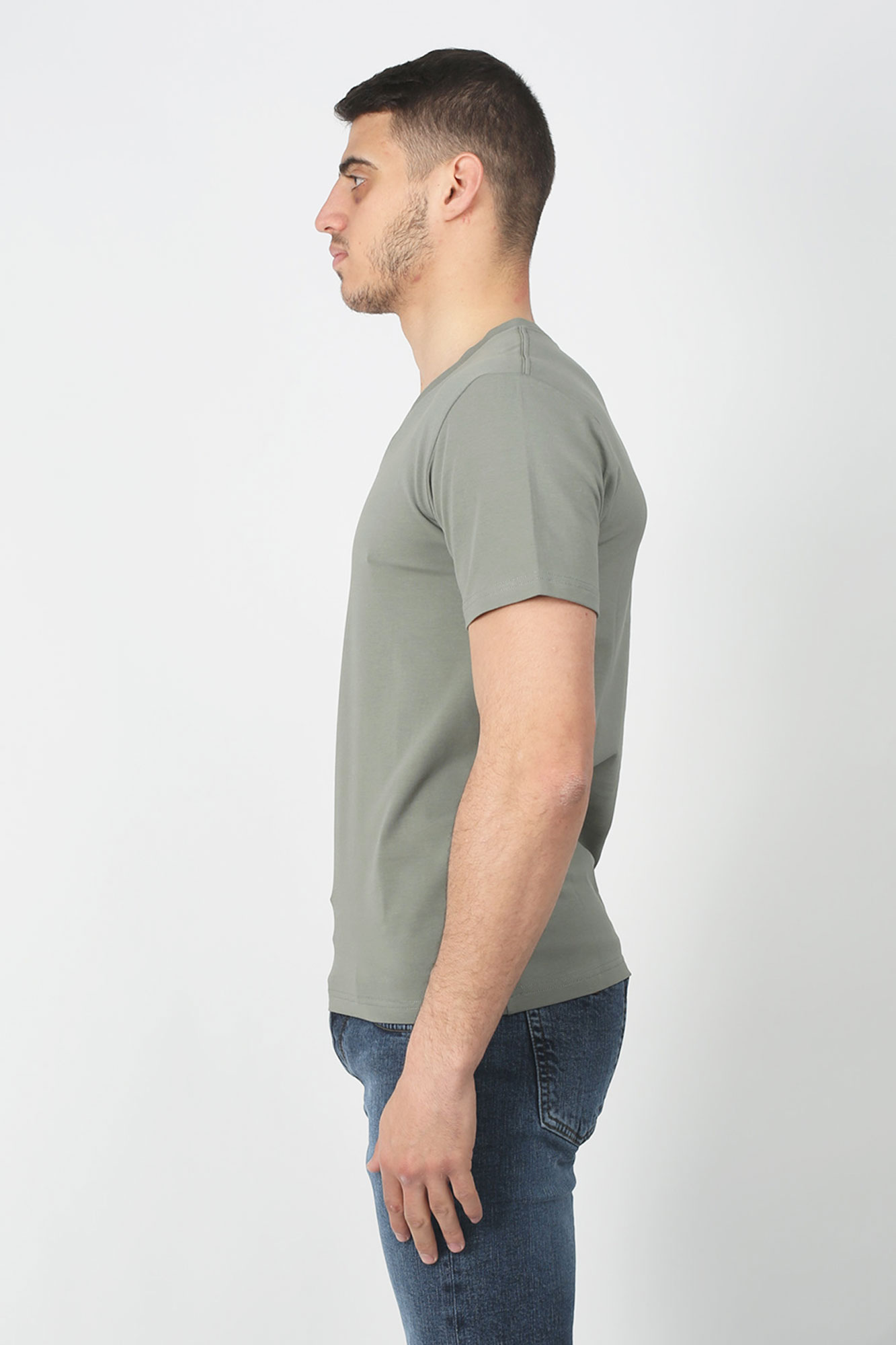 T-SHIRT FILIPPA K VERT SAUGE 17216-8258