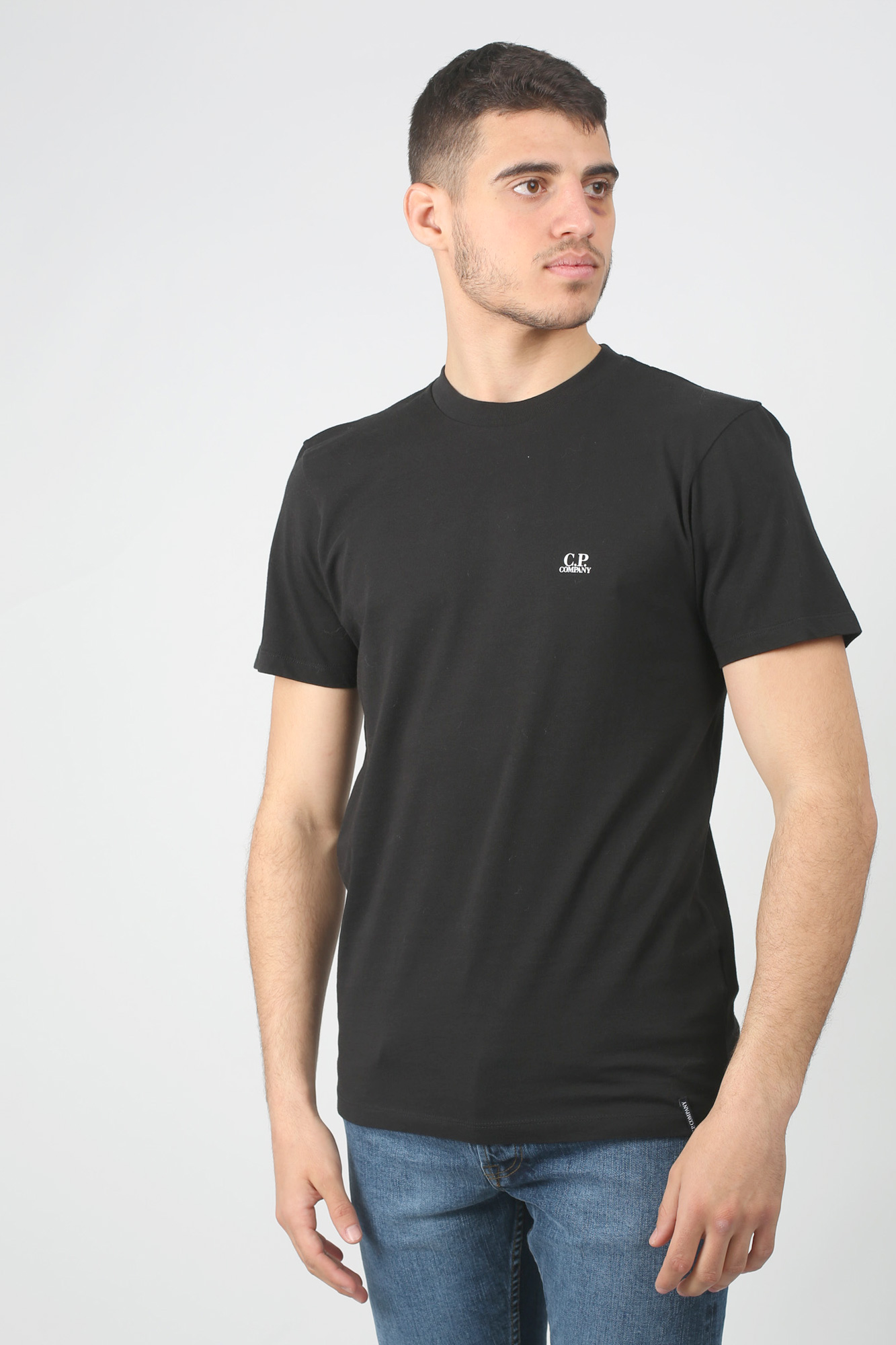 T-SHIRT C.P. COMPANY NOIR S193A-5318W-999