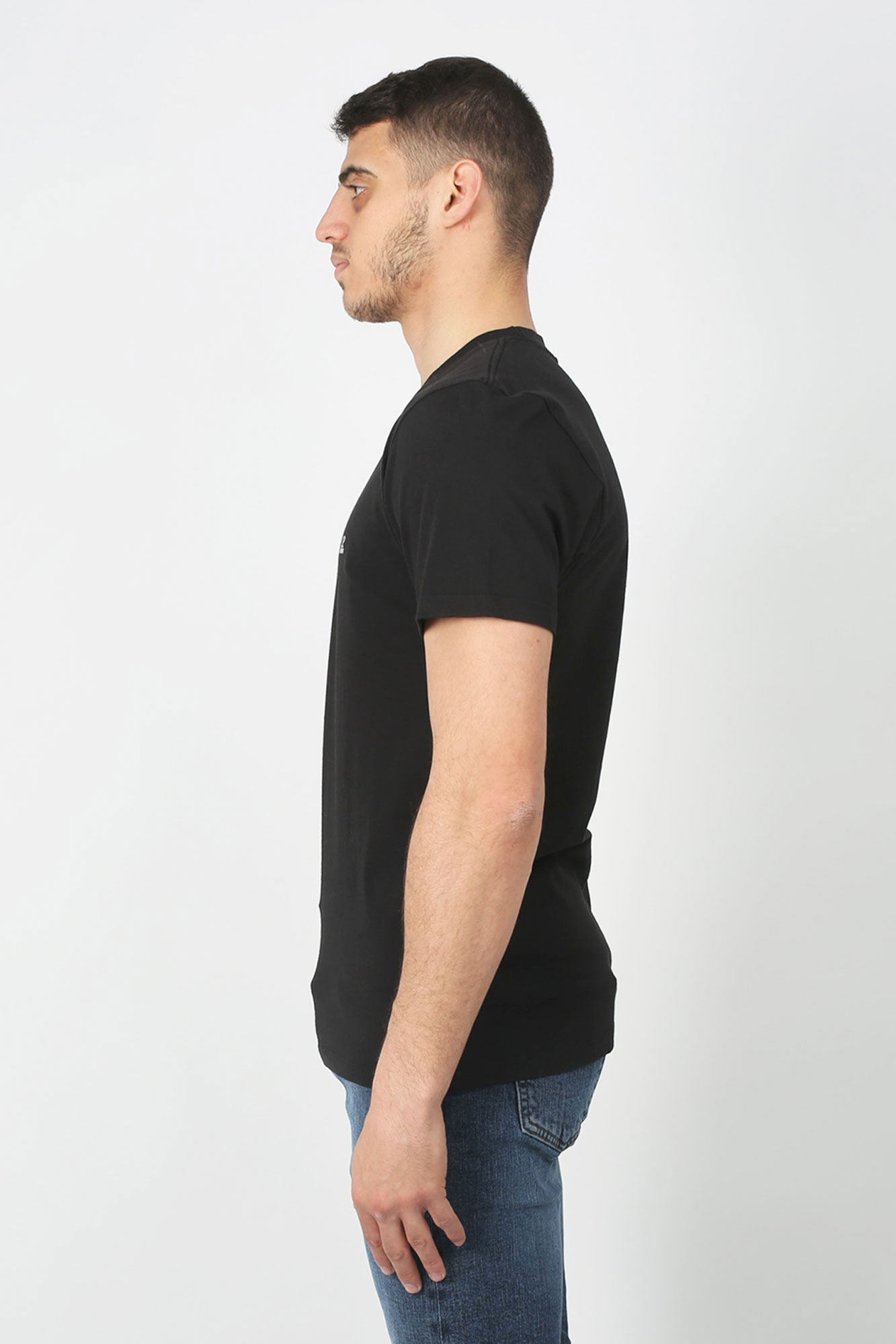 T-SHIRT C.P. COMPANY NOIR S193A-5318W-999