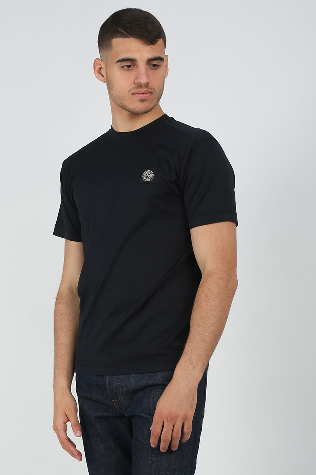 T-SHIRT STONE ISLAND NOIR 701524113-V0029