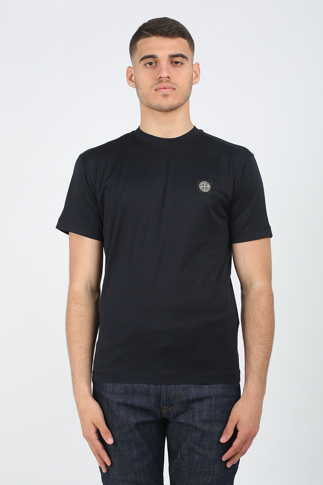 T-SHIRT STONE ISLAND NOIR 701524113-V0029