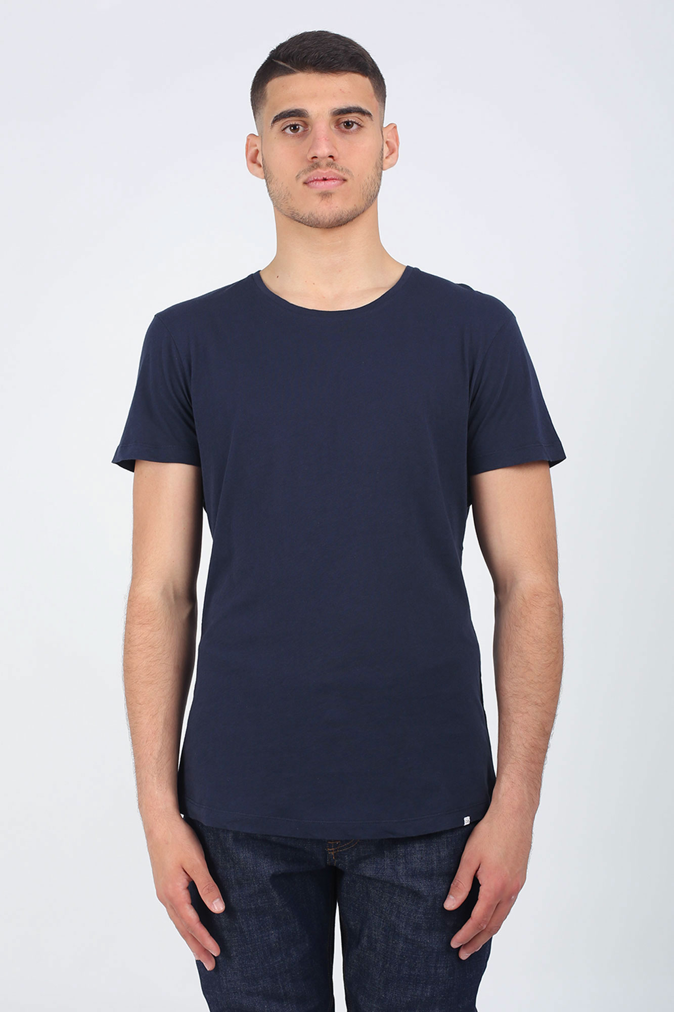 T-SHIRT ORLEBAR BROWN MARINE OBT-NAVY