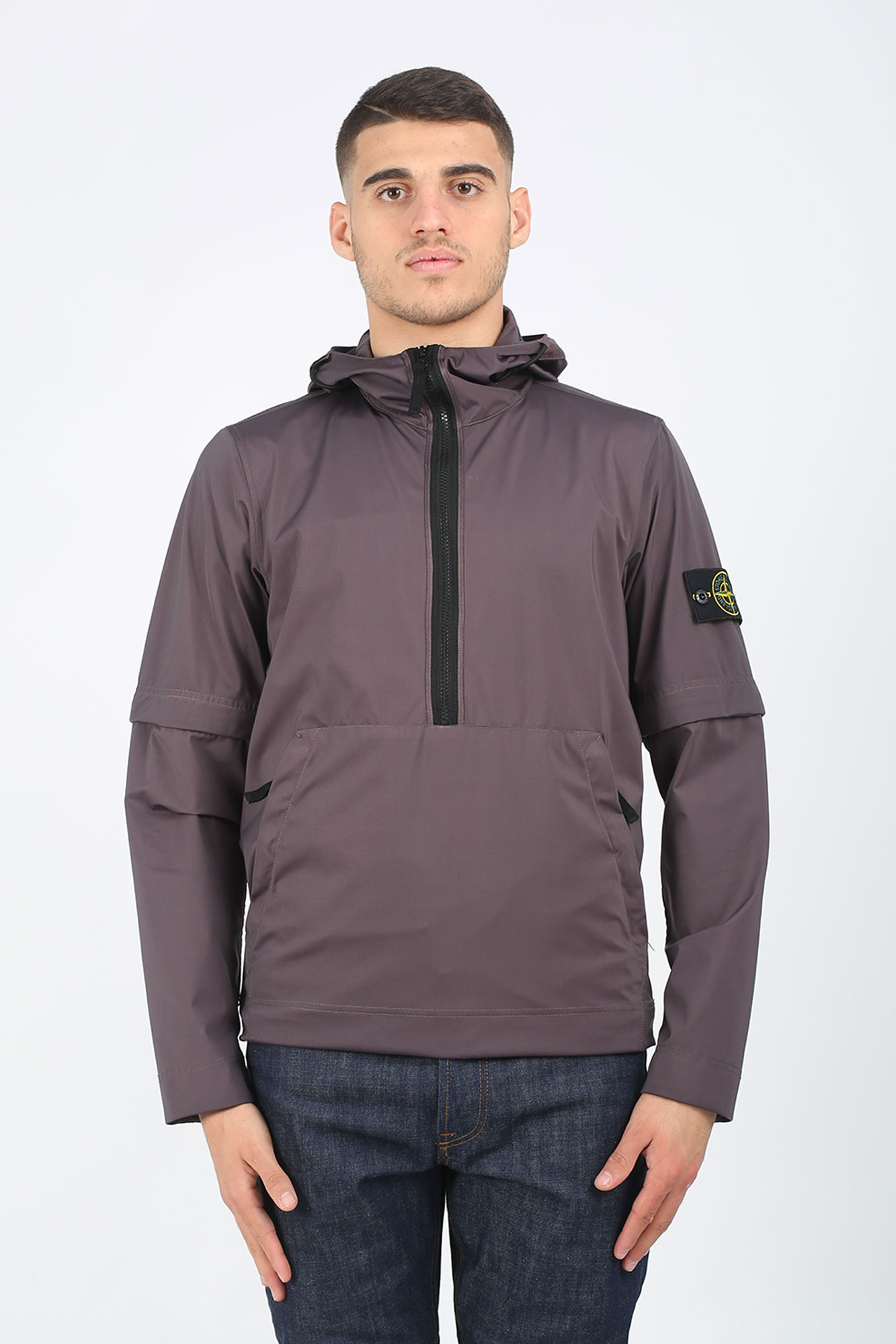 VESTE STONE ISLAND BLEU-GRIS 701542329-V0063