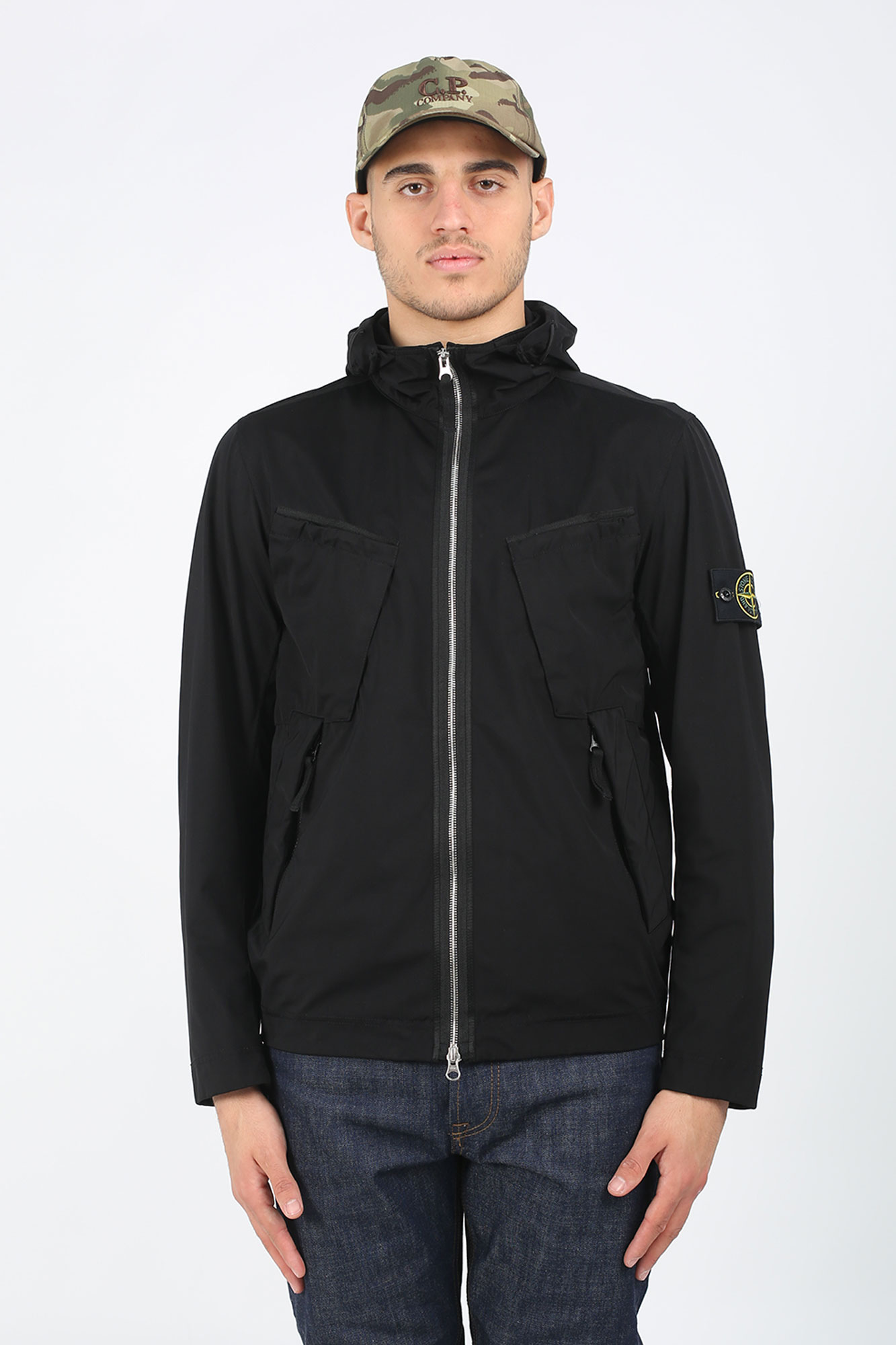 BLOUSON STONE ISLAND NOIR 701542229-V0029