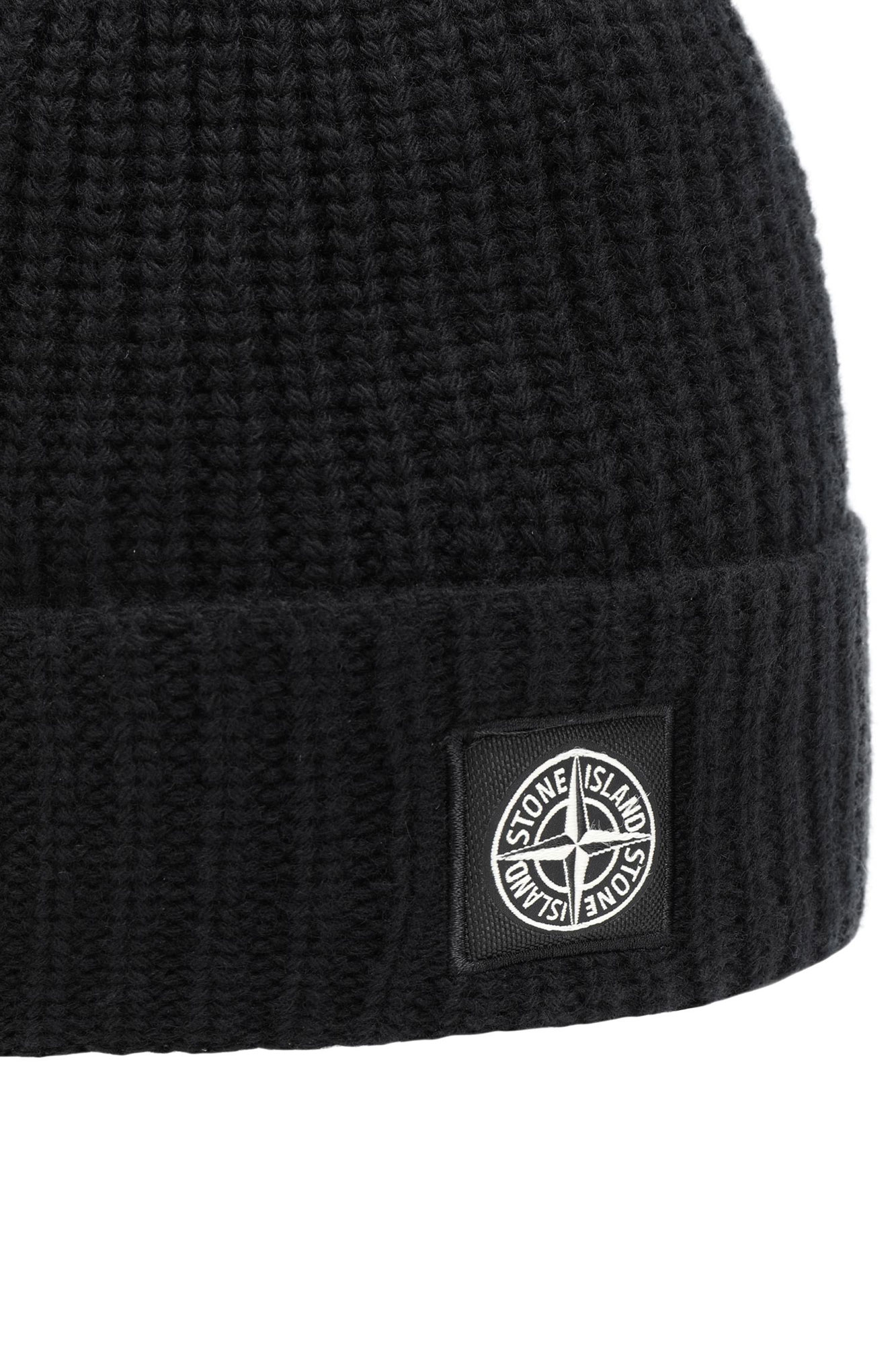 BONNET STONE ISLAND NOIR 7115N10B5-V0029