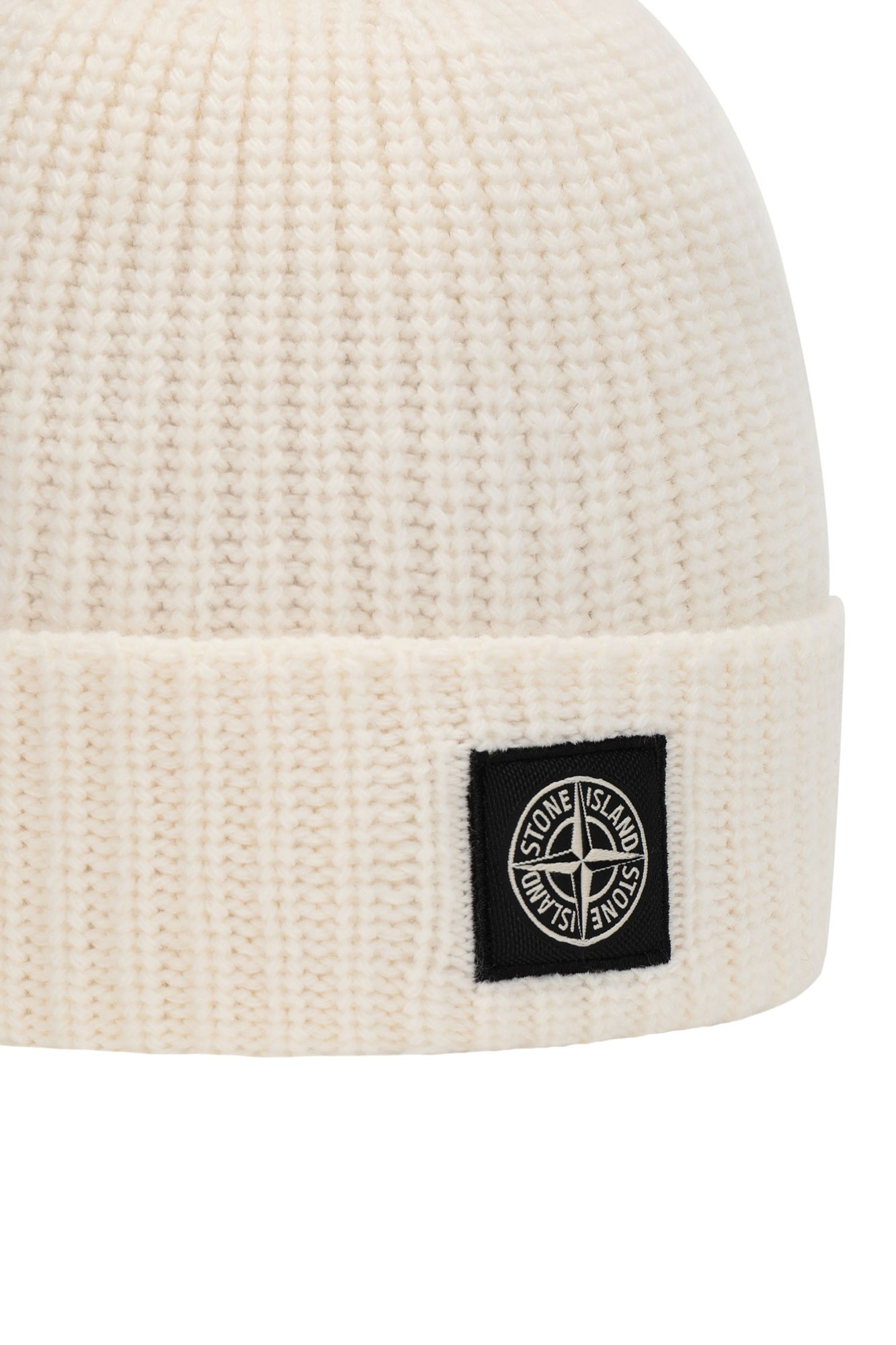 BONNET STONE ISLAND BLANC 7115N10B5-V0099