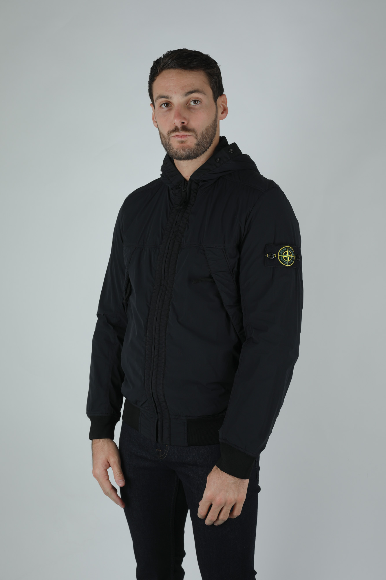 BLOUSON STONE ISLAND NOIR 711541028-V0029