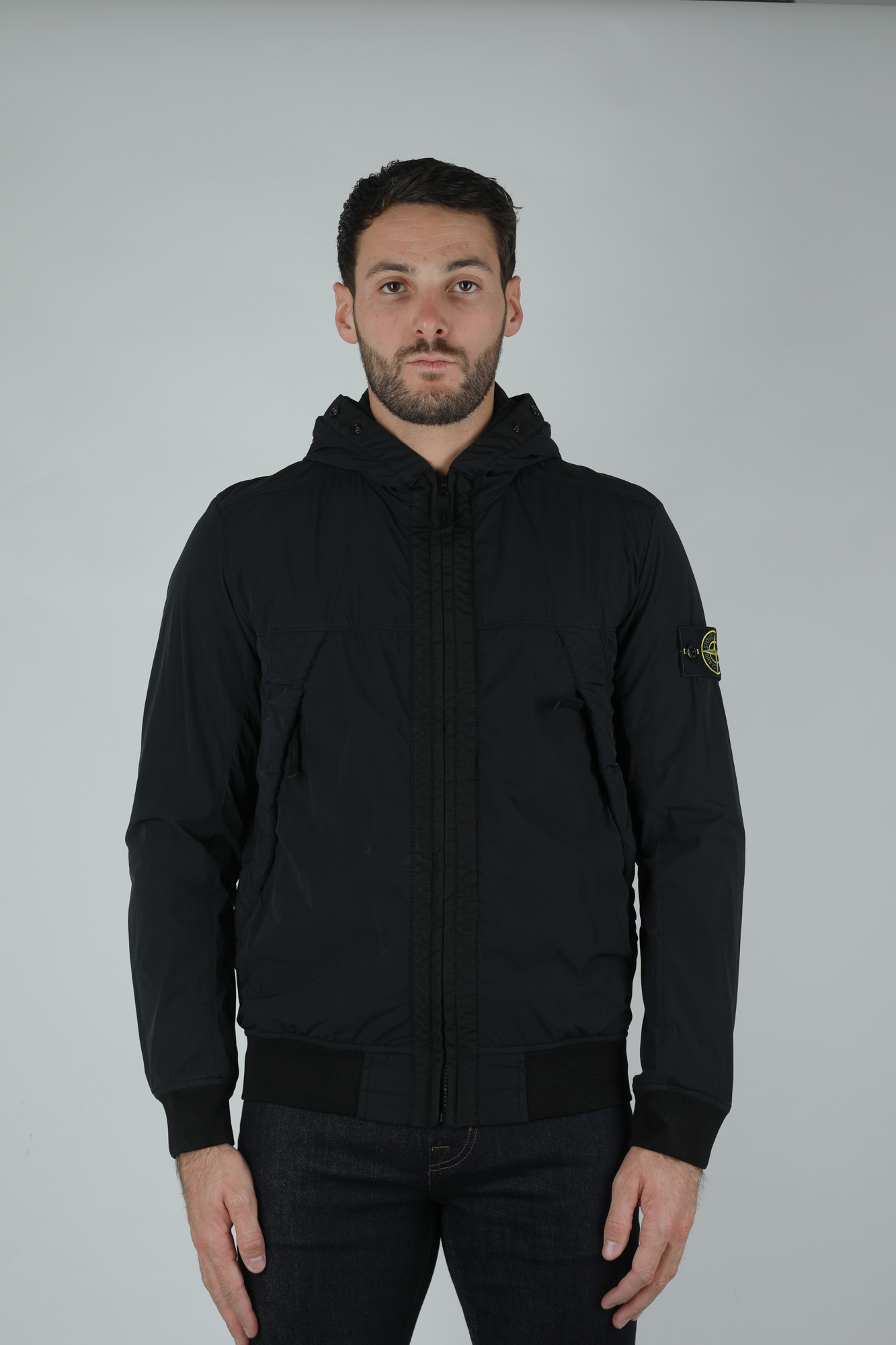 BLOUSON STONE ISLAND NOIR 711541028-V0029