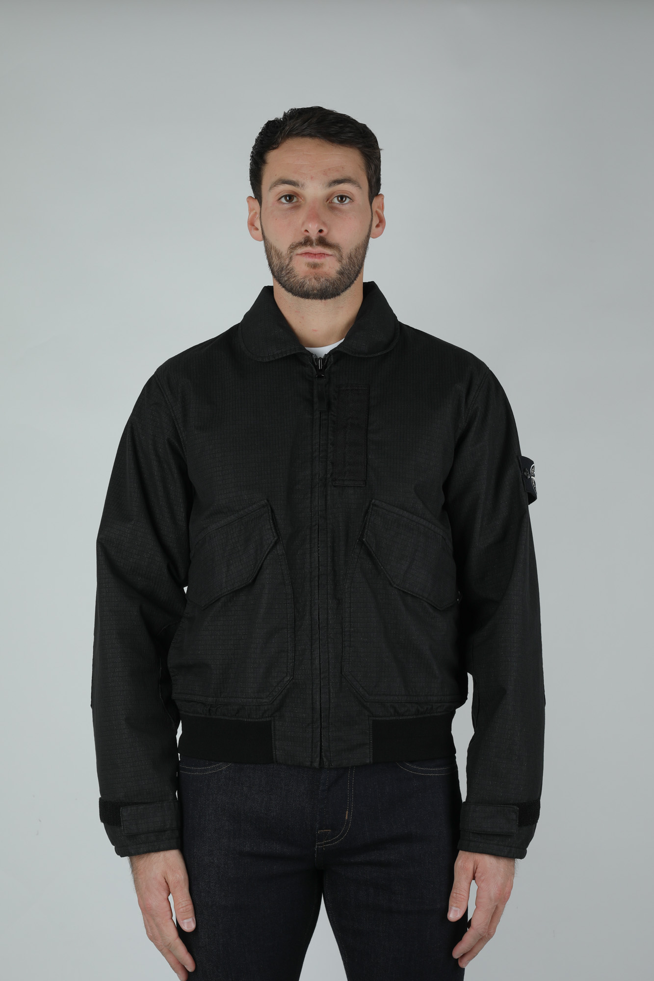 BLOUSON STONE ISLAND NOIR 711543699-V0029