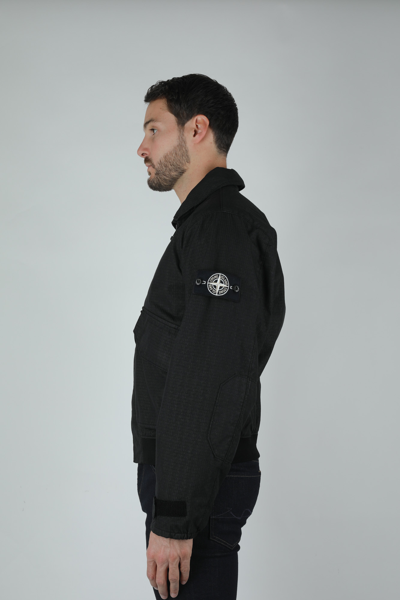 BLOUSON STONE ISLAND NOIR 711543699-V0029