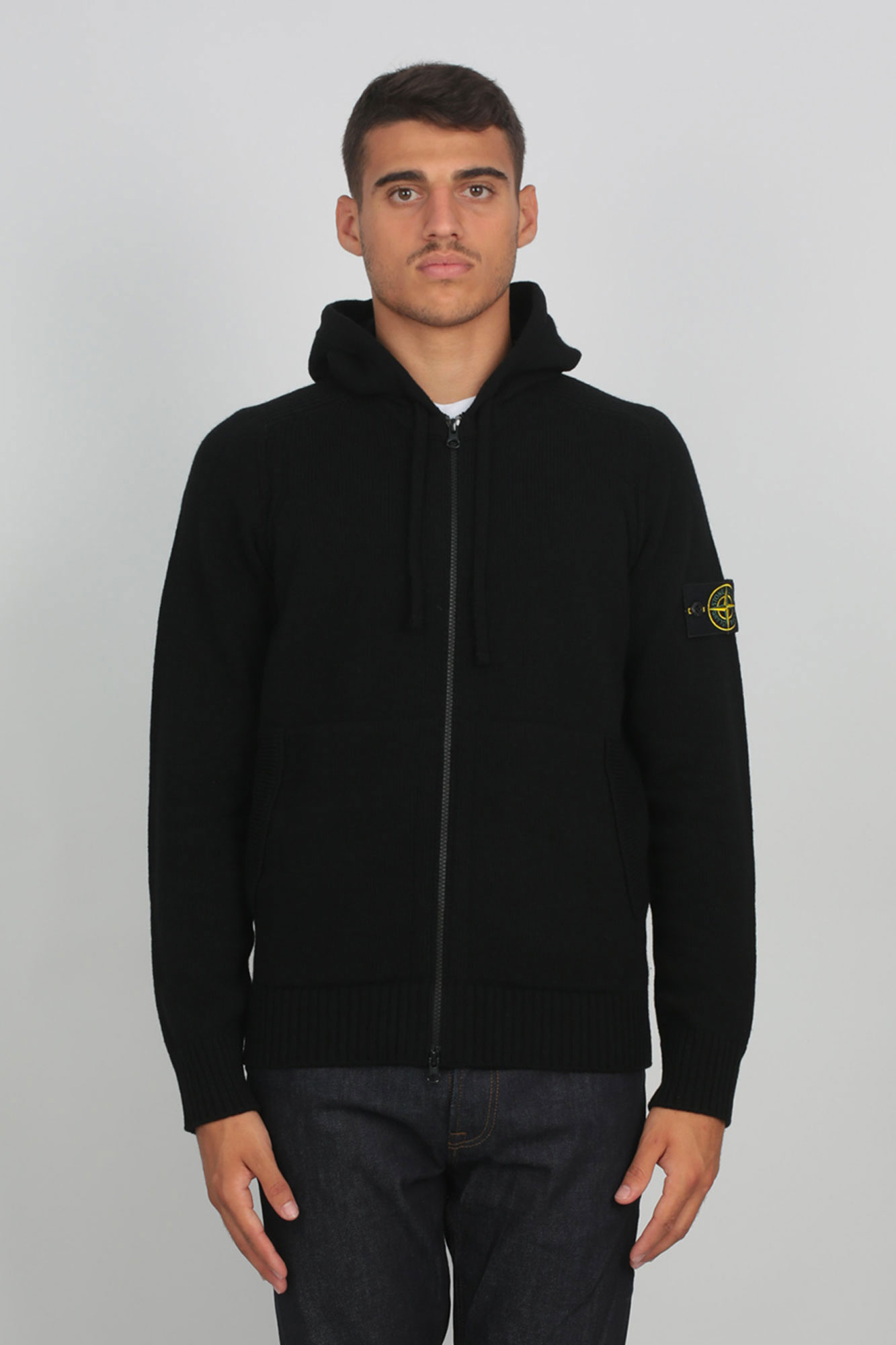 GILET STONE ISLAND NOIR 7115501A3-V0029