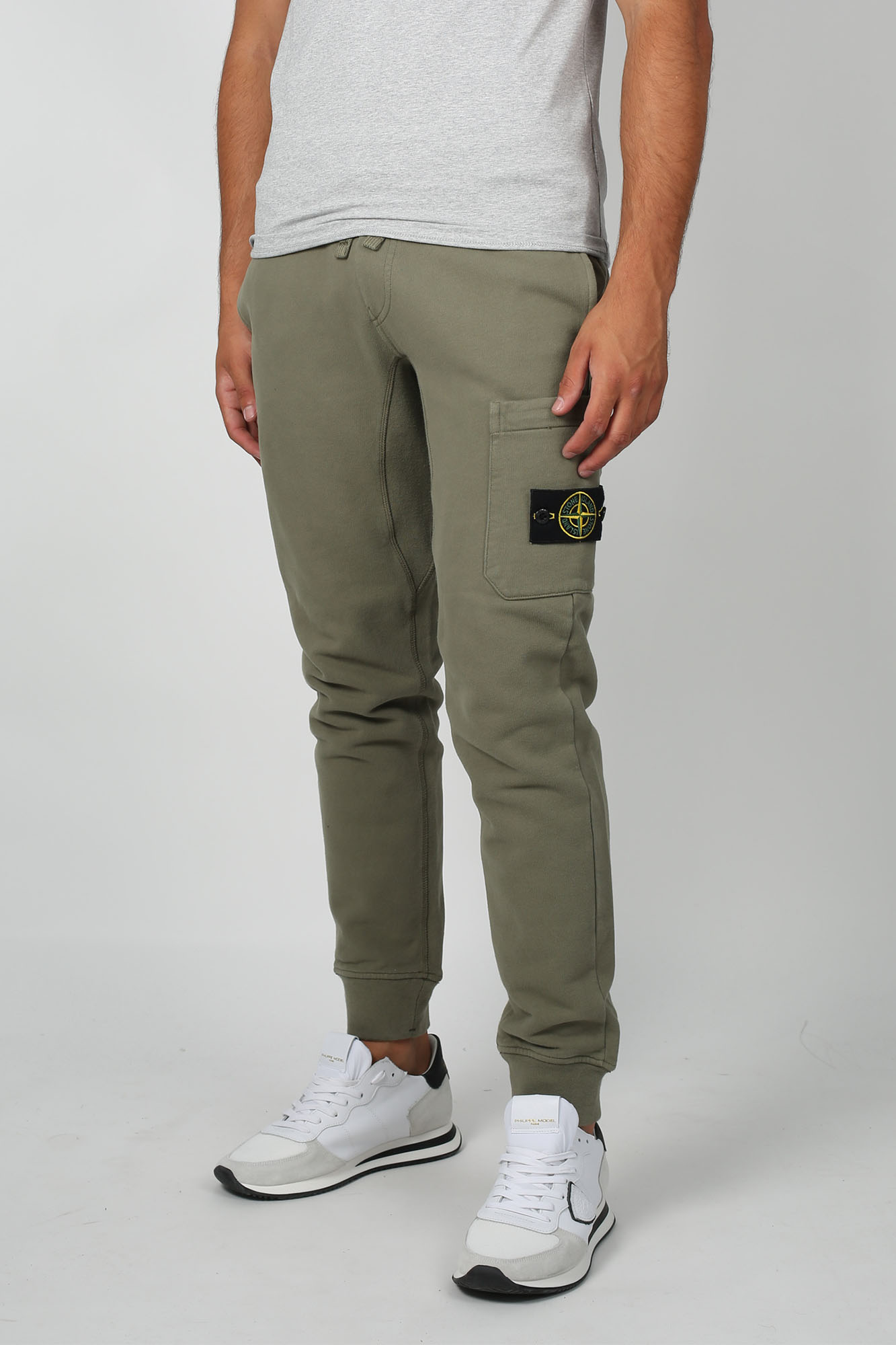 PANTALON DE JOGGING STONE ISLAND OLIVE 711560320-V0068