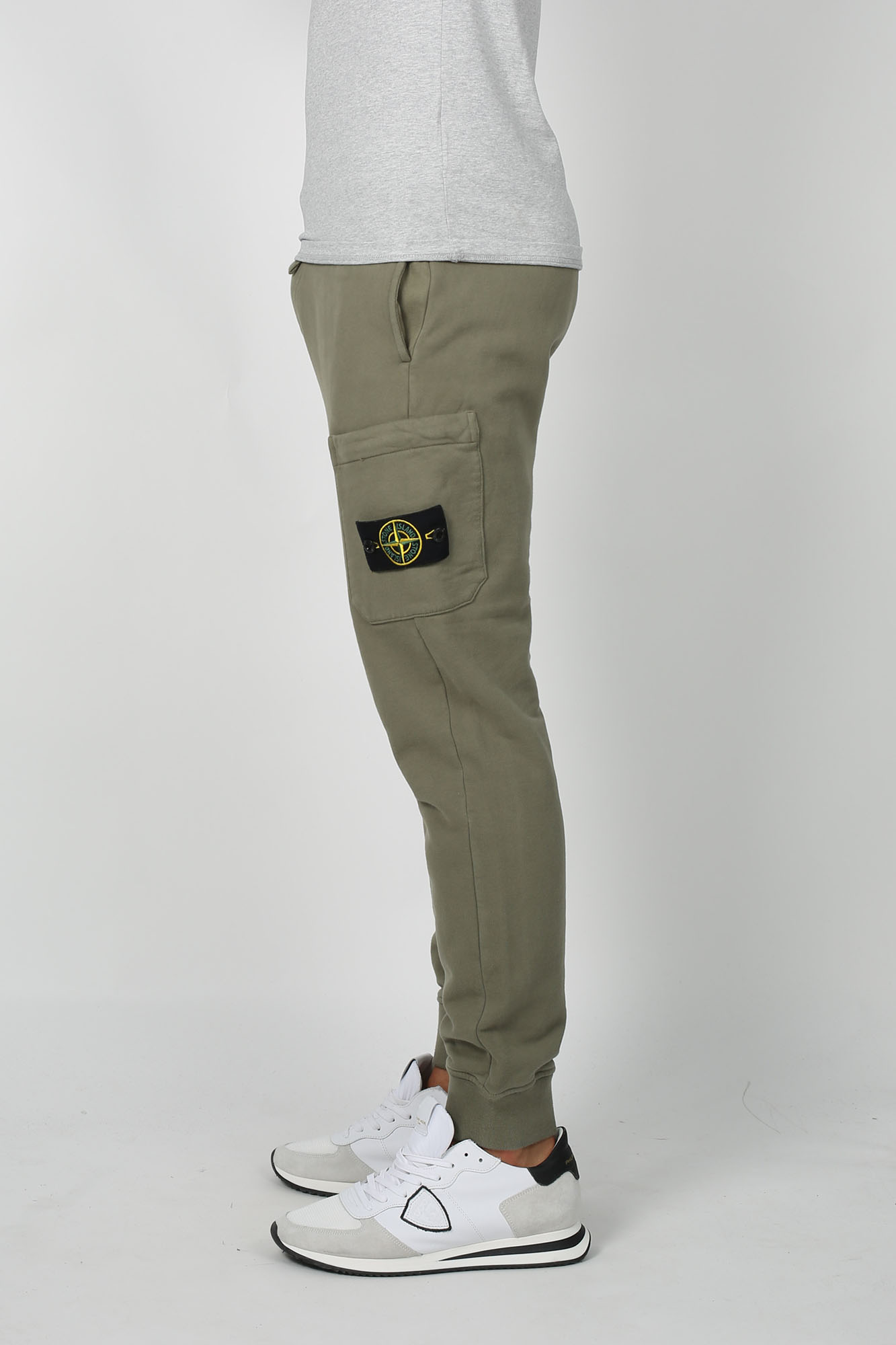 PANTALON DE JOGGING STONE ISLAND OLIVE 711560320-V0068