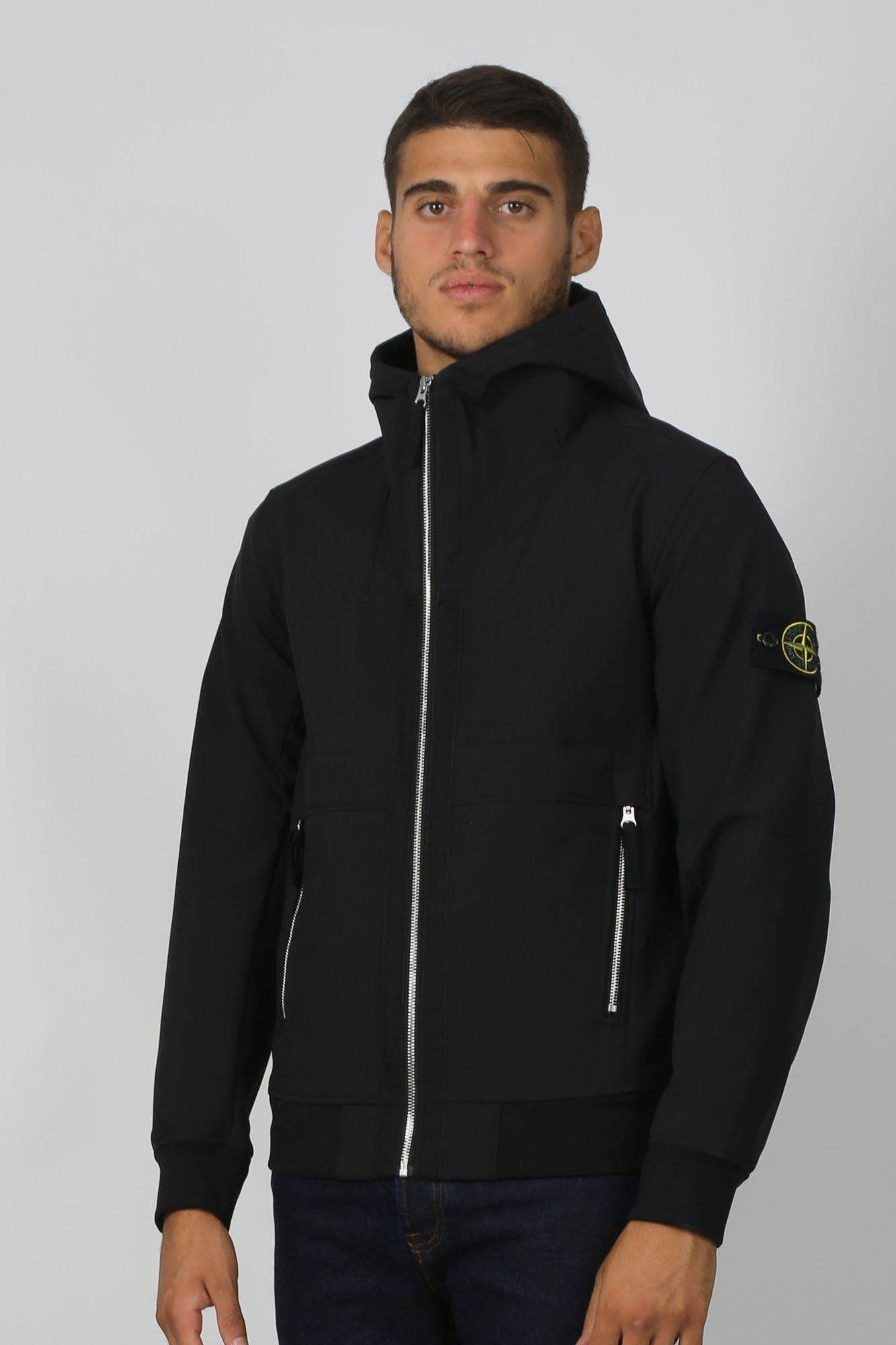 BLOUSON STONE ISLAND NOIR 7115Q0222-V0029