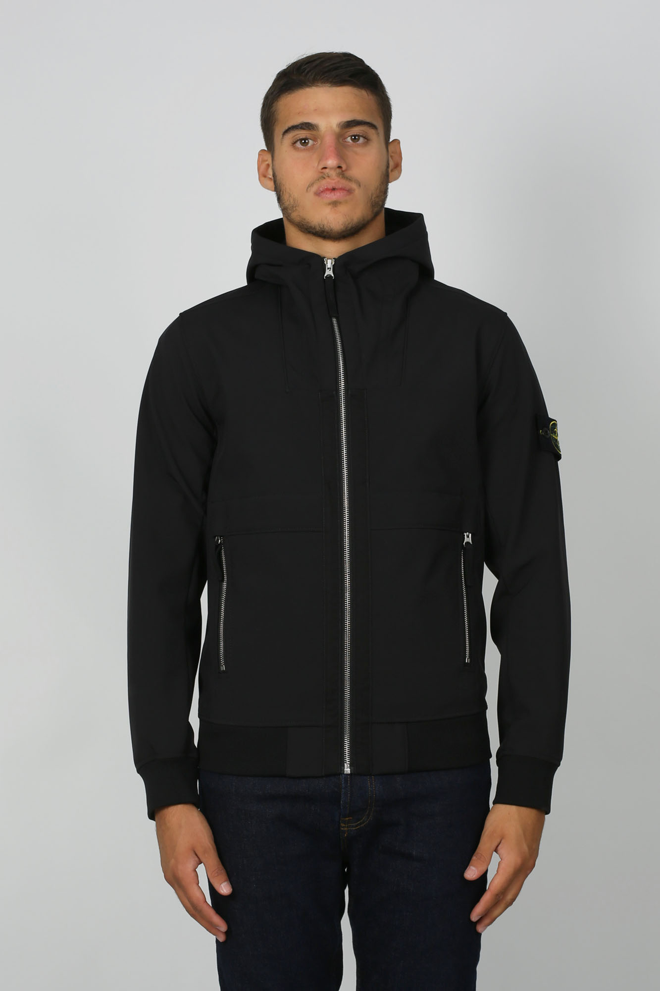 BLOUSON STONE ISLAND NOIR 7115Q0222-V0029