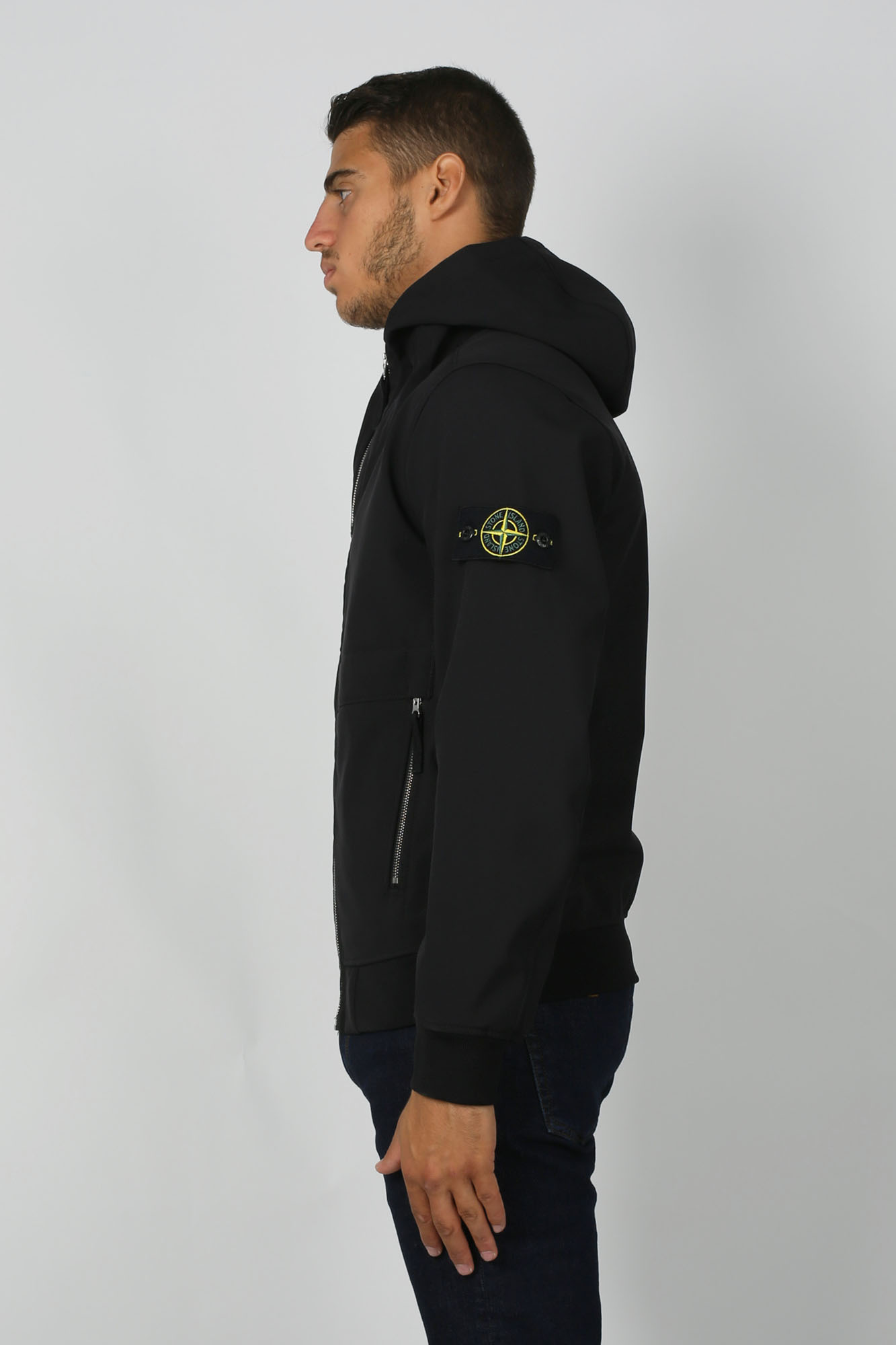 BLOUSON STONE ISLAND NOIR 7115Q0222-V0029