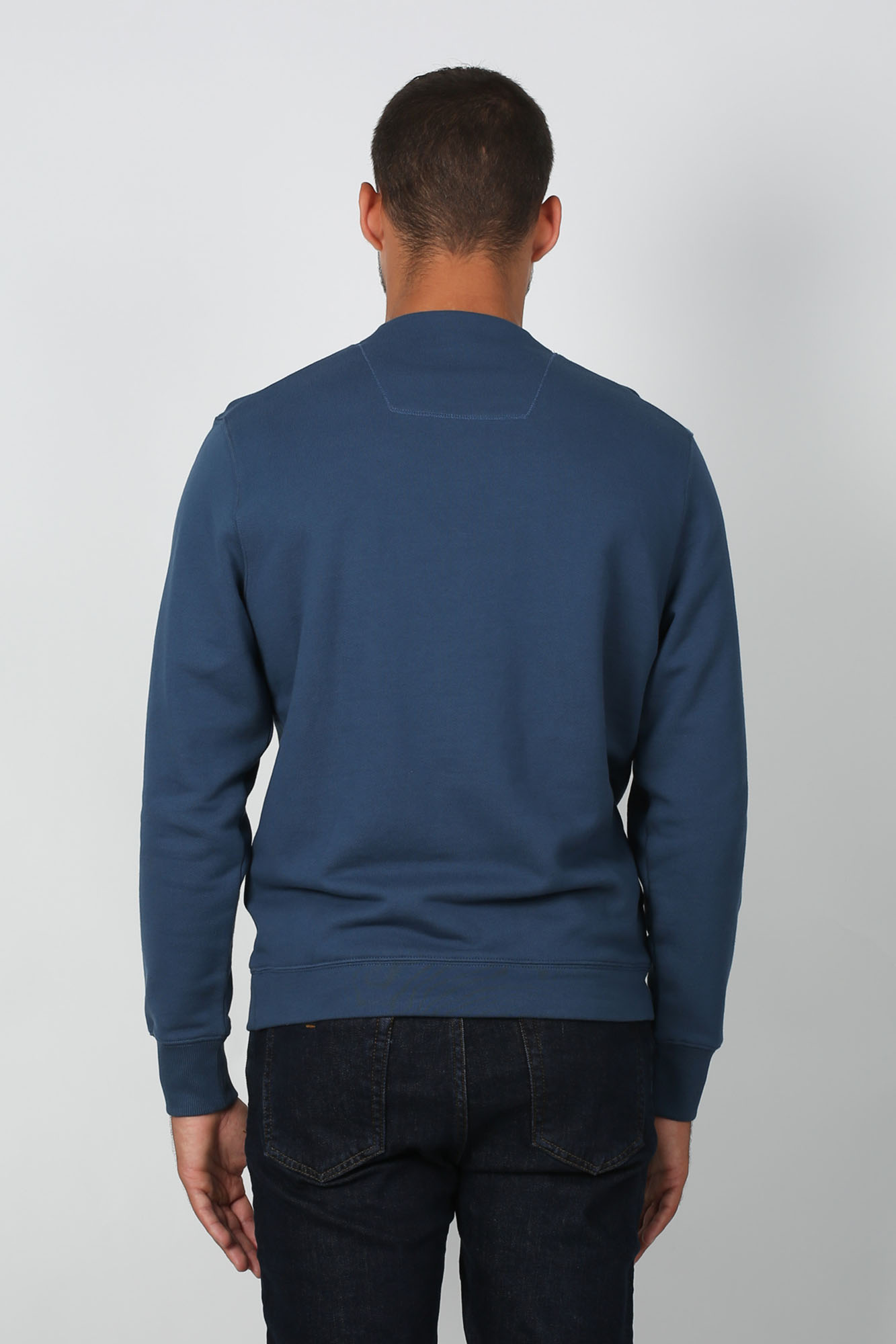 SWEAT-SHIRT C.P. COMPANY BLEU S002A5086W-879