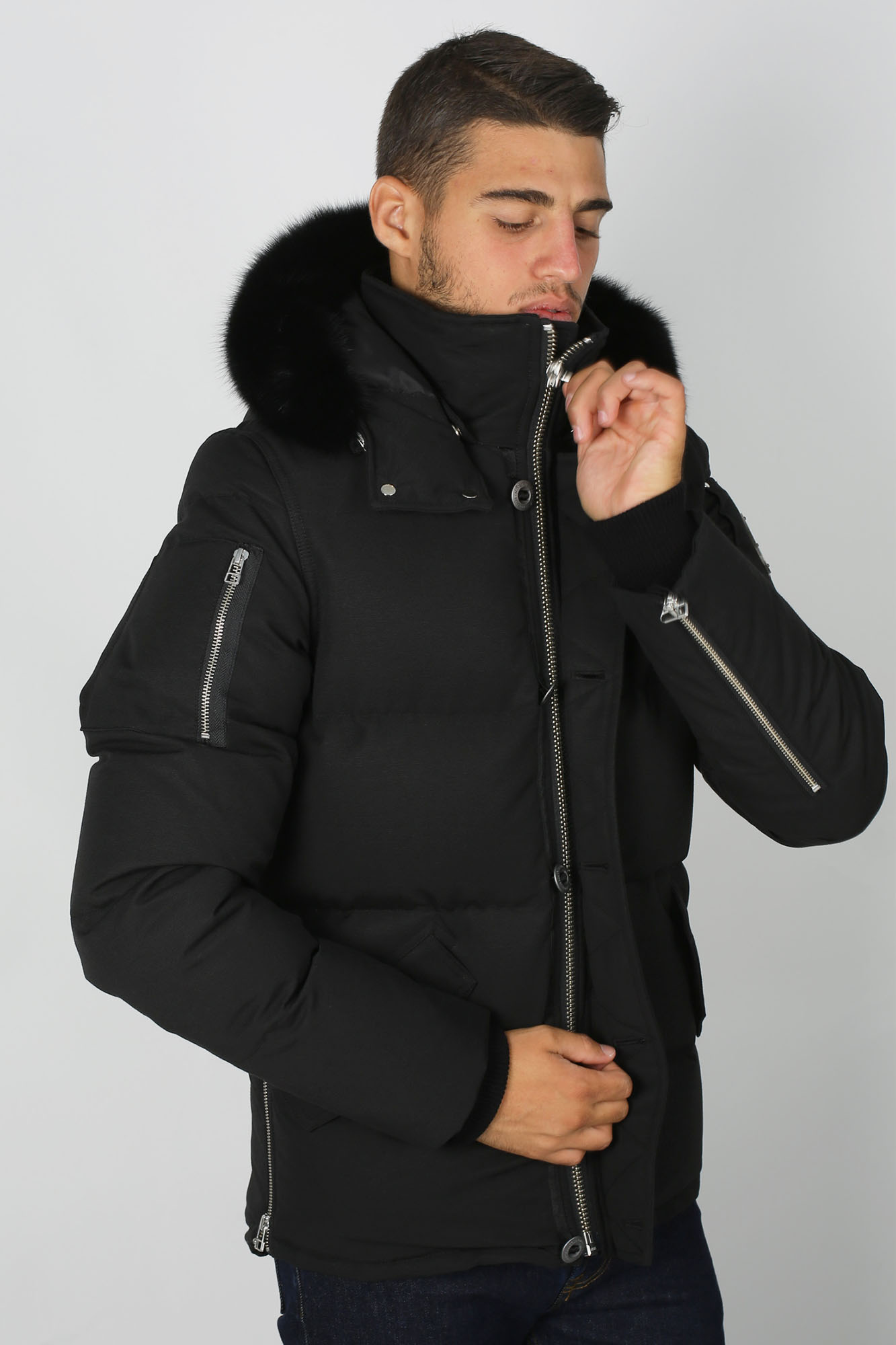 PARKA MOOSE KNUCKLES NOIR MK2228M3Q-291