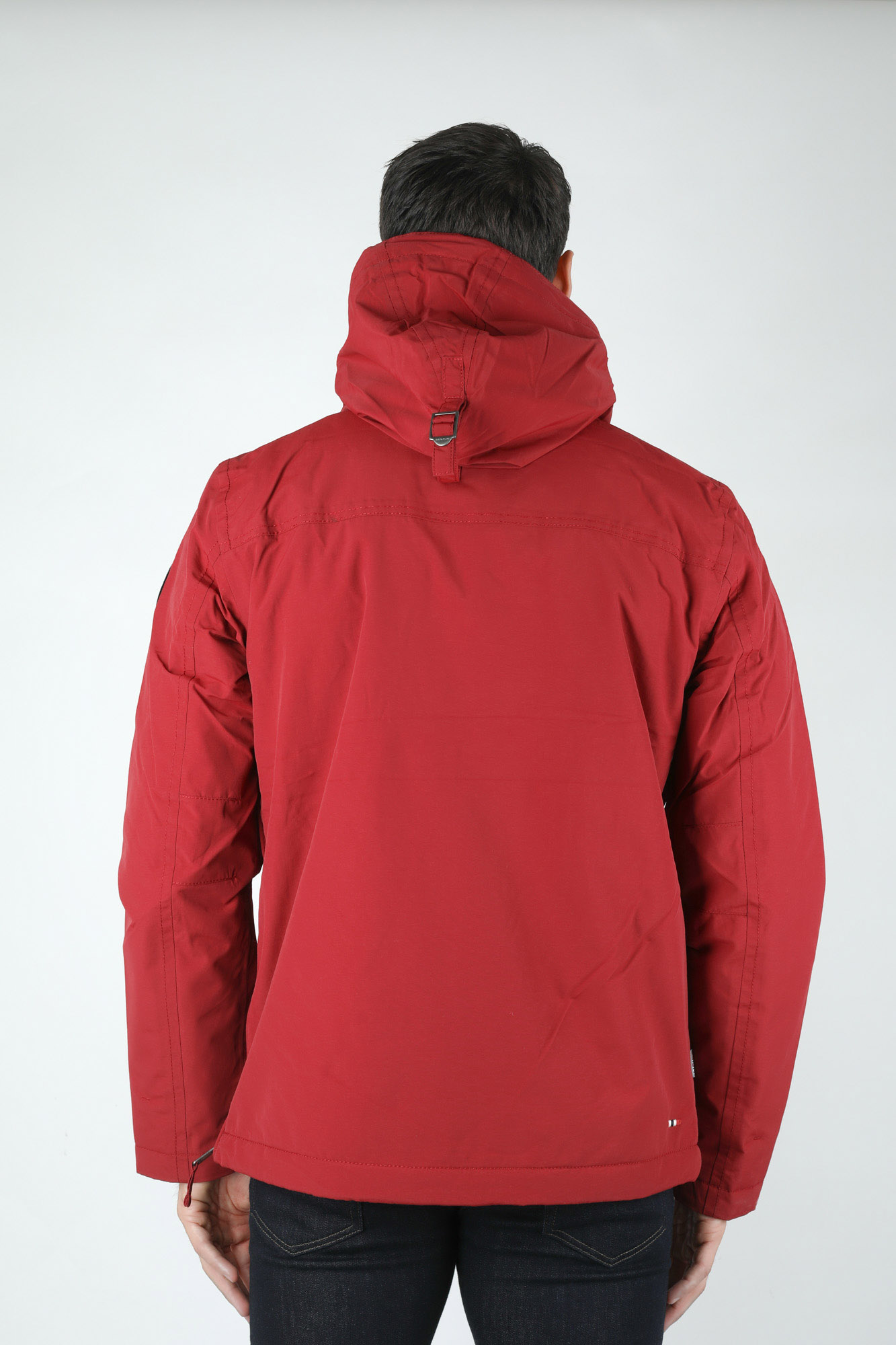 VESTE RAINFOREST POCKET NAPAPIJRI BORDEAUX RAINFOPO-REDBOU