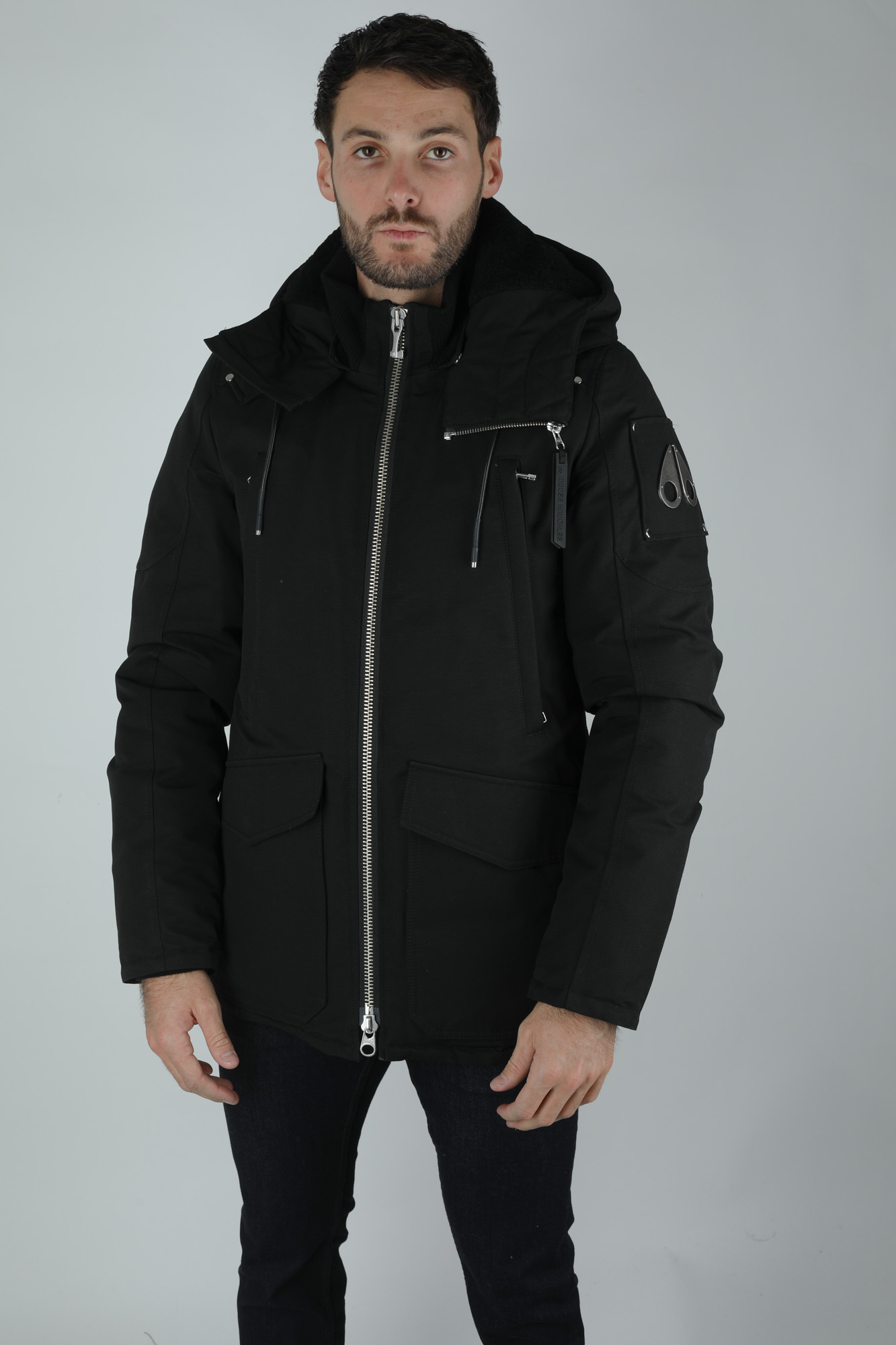 PARKA MOOSE KNUCKLES NOIR M39MJ117N-545