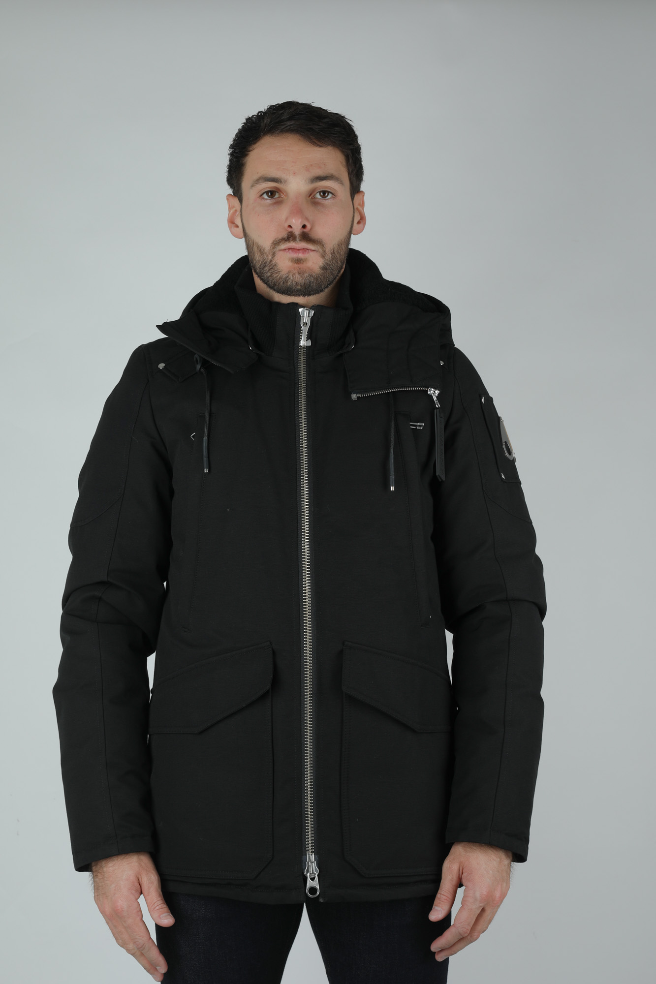 PARKA MOOSE KNUCKLES NOIR M39MJ117N-545