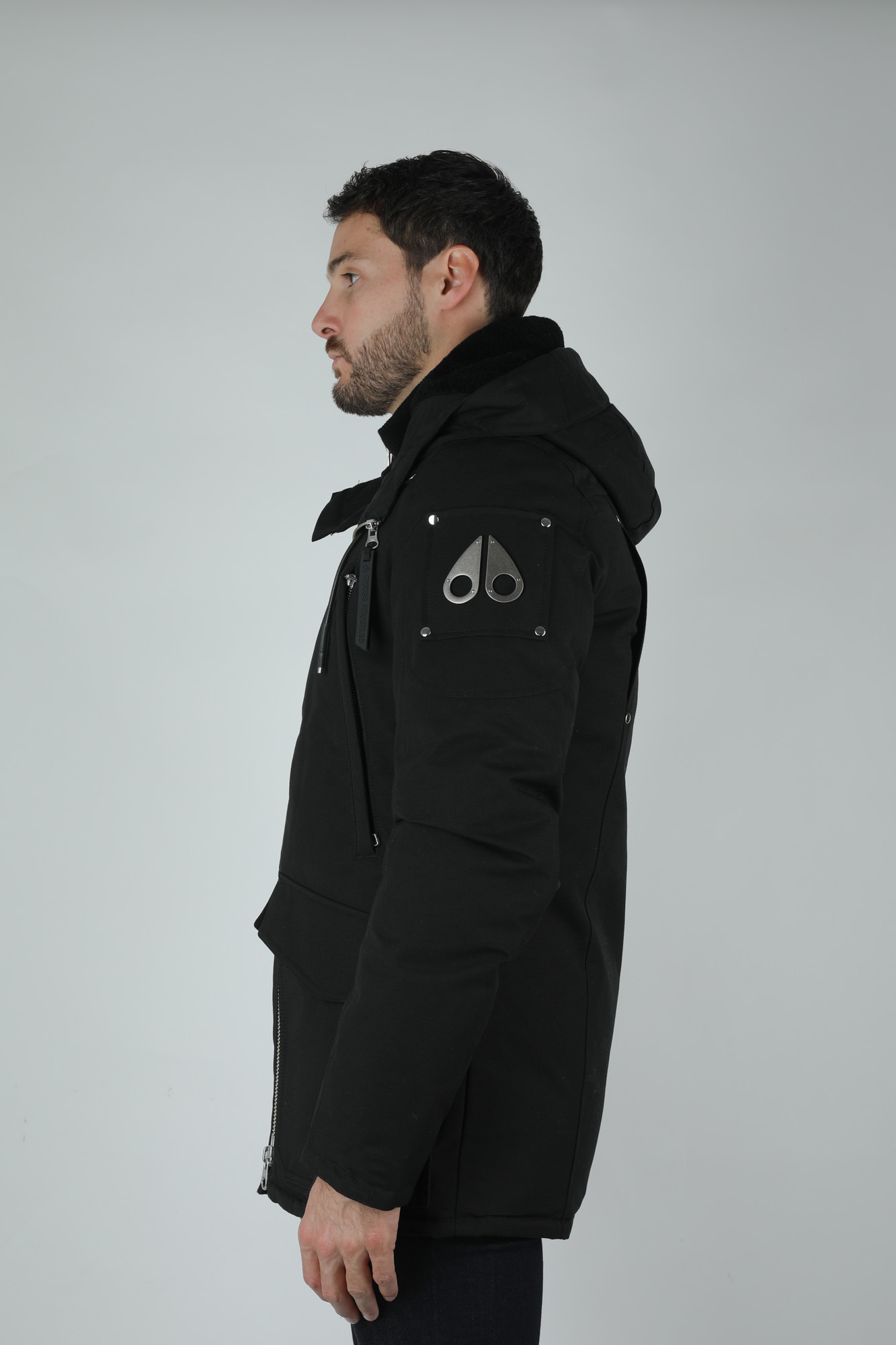 PARKA MOOSE KNUCKLES NOIR M39MJ117N-545