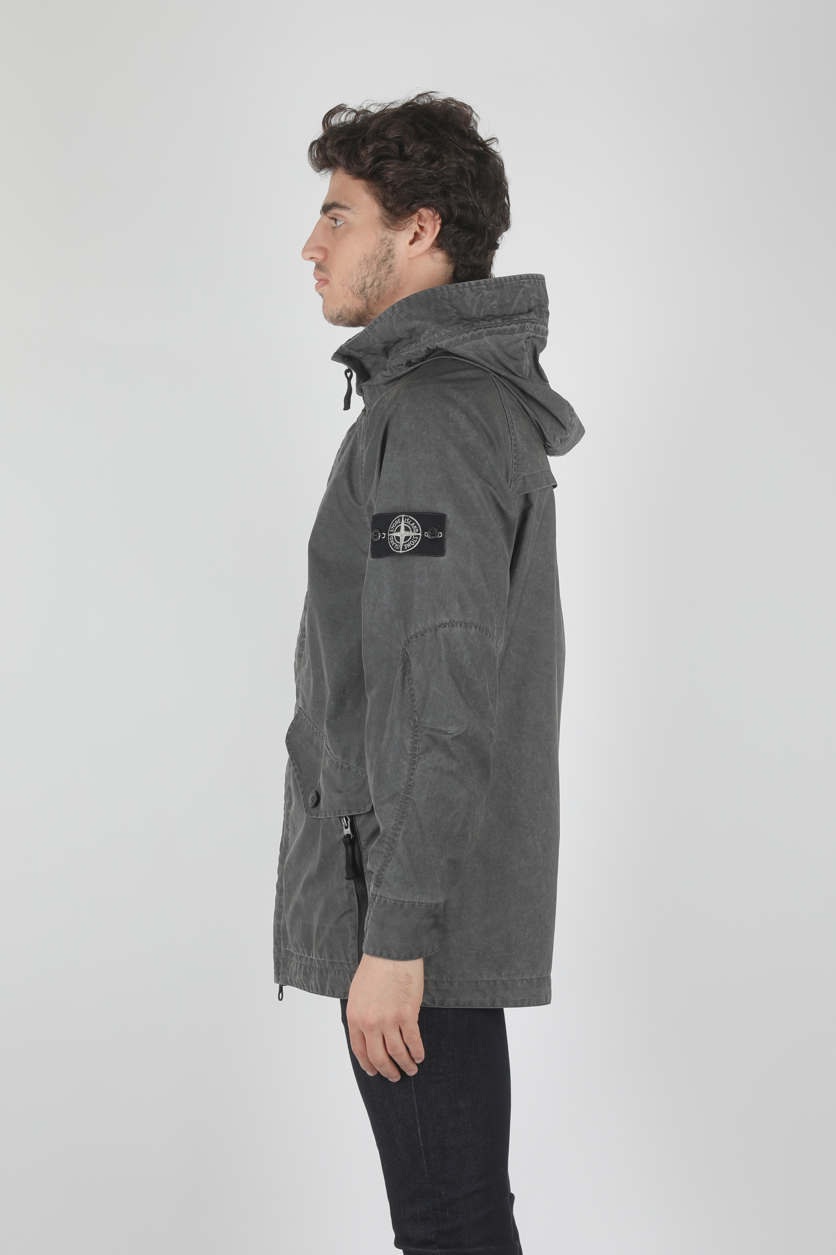 VESTE STONE ISLAND REFLECTIVE GRISE 721542599 V0060