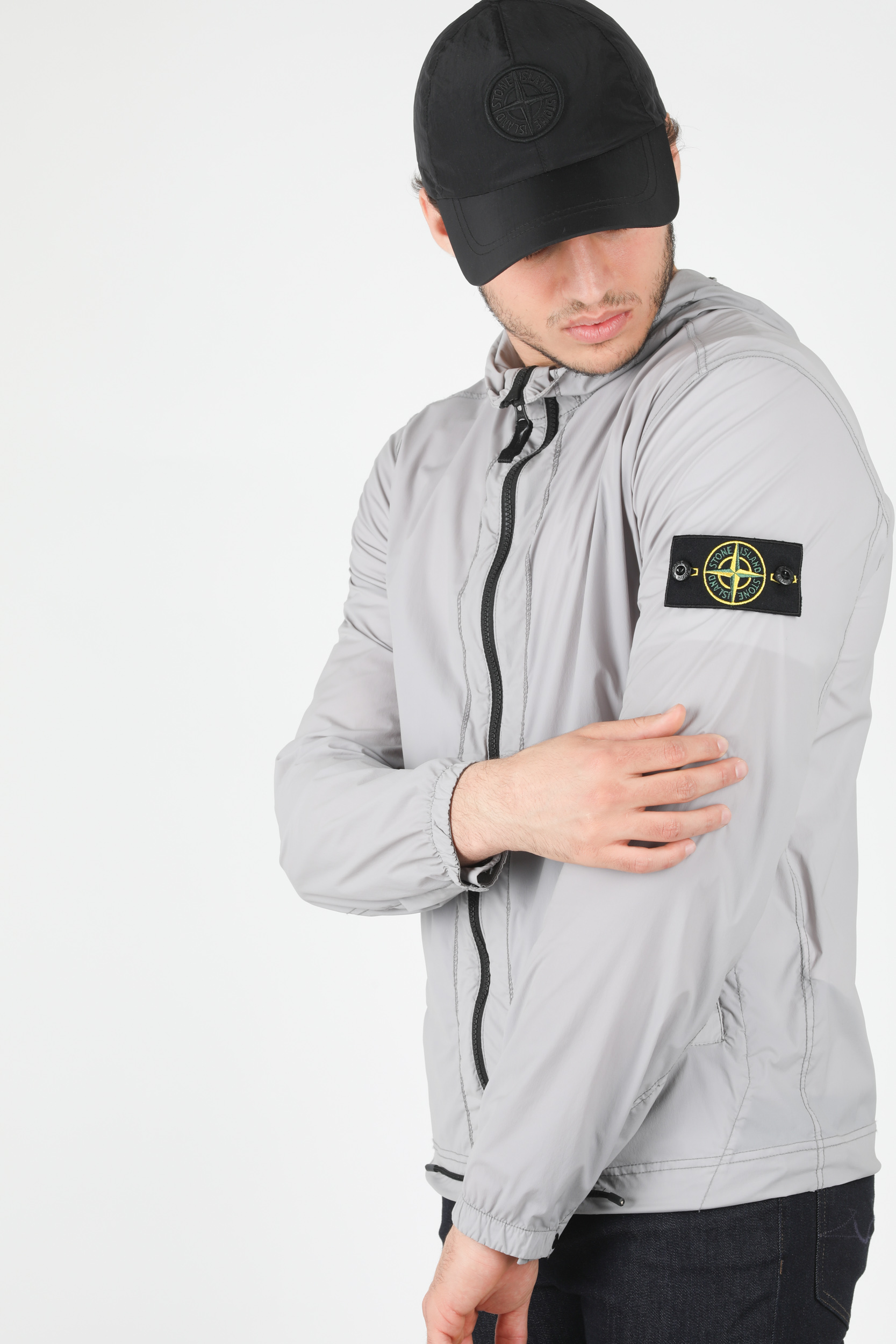 BLOUSON STONE ISLAND GRIS 721543831-V0064